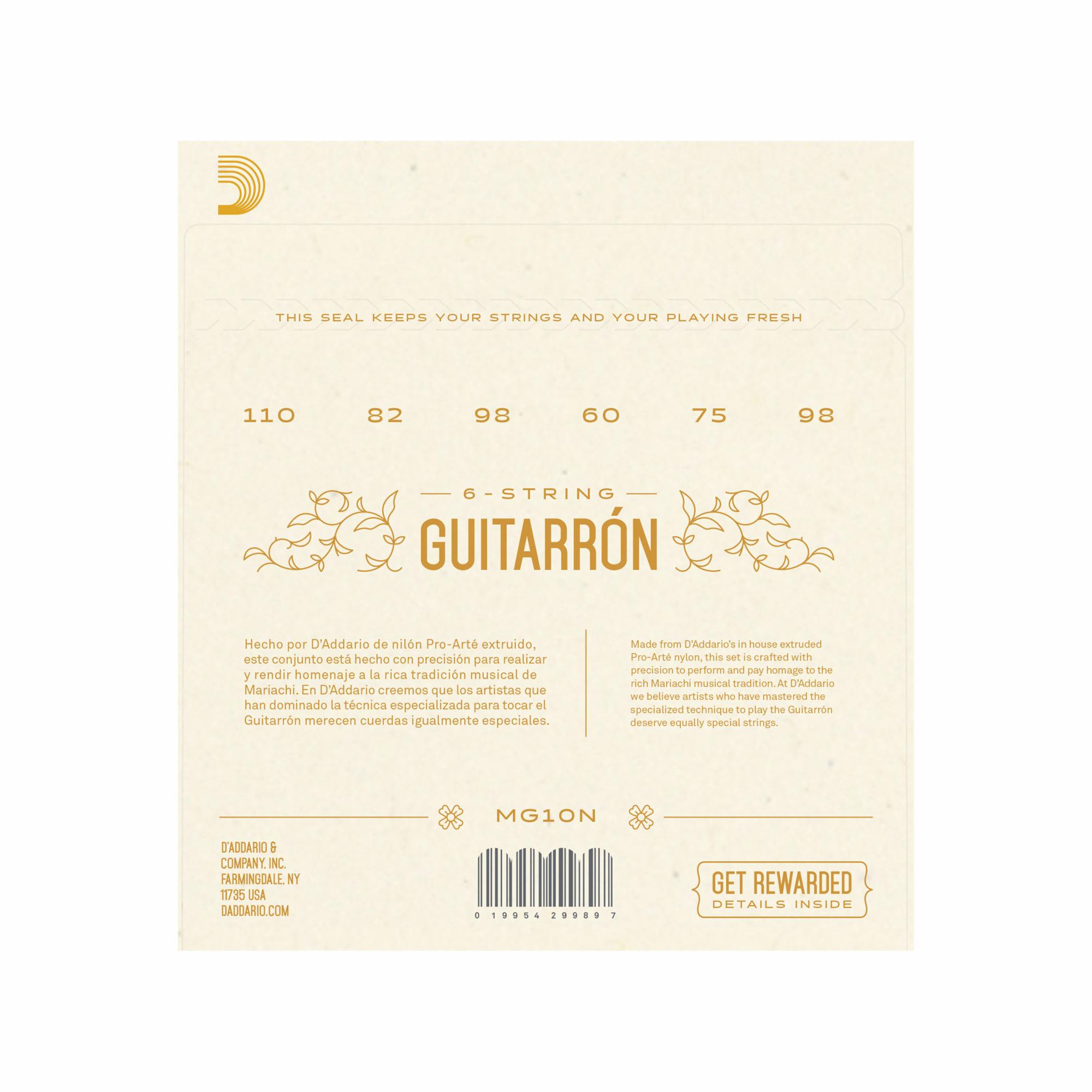 D'Addario Guitarron Mariachi Strings