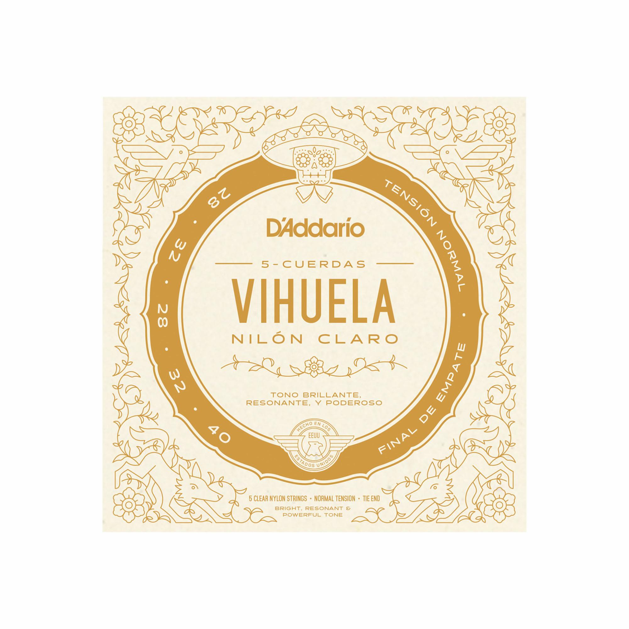 D'Addario Vihuela Mariachi Strings