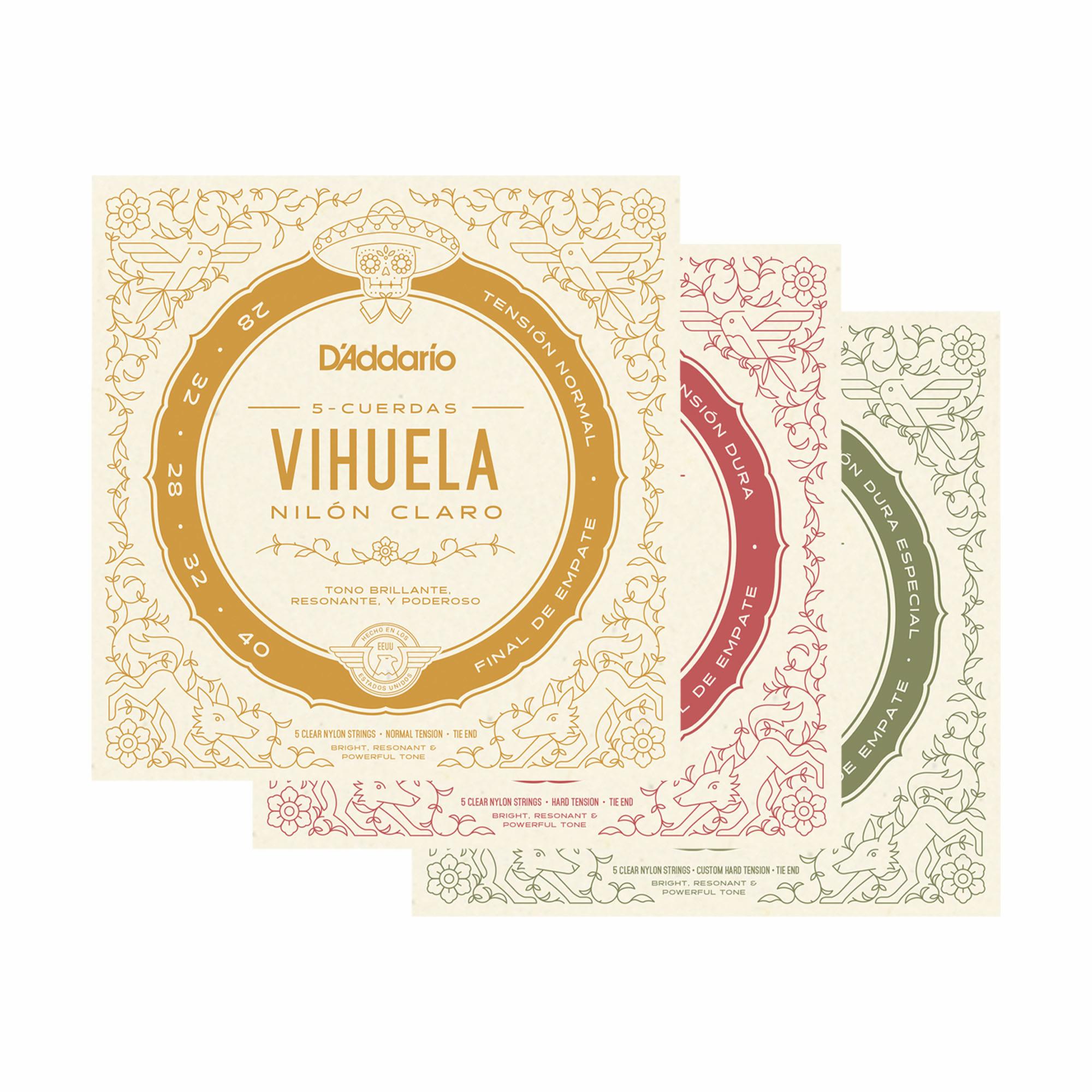 D'Addario Vihuela Mariachi Strings