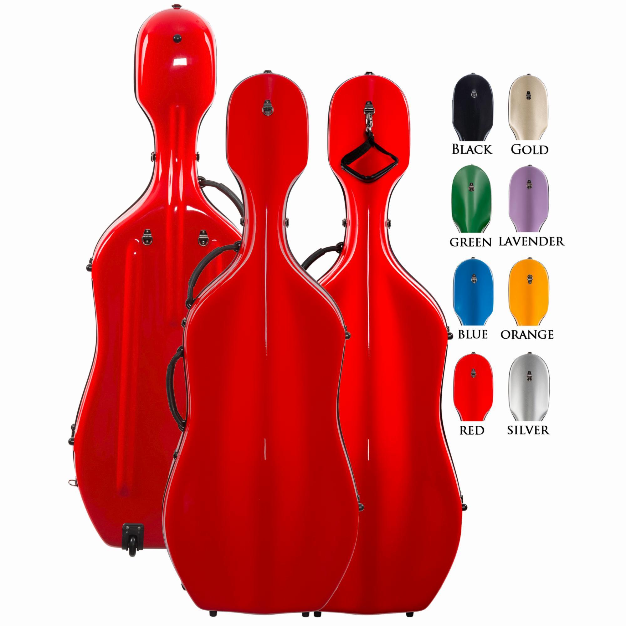 Oxford OX4300 Fiberglass Cello Case