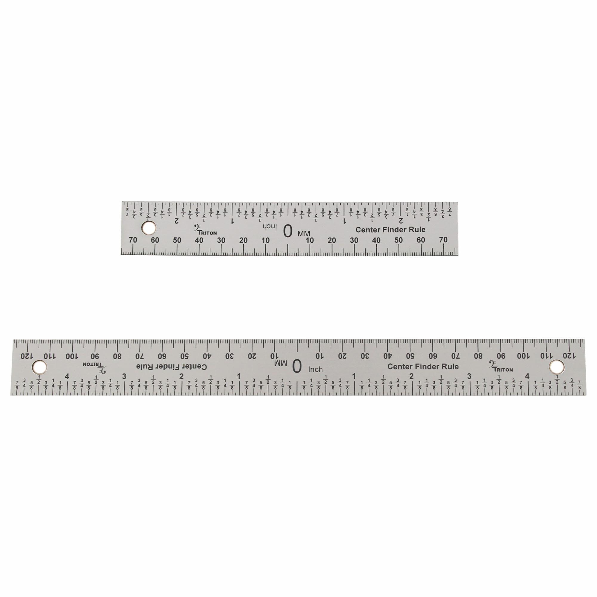 Triton Center Finder Ruler