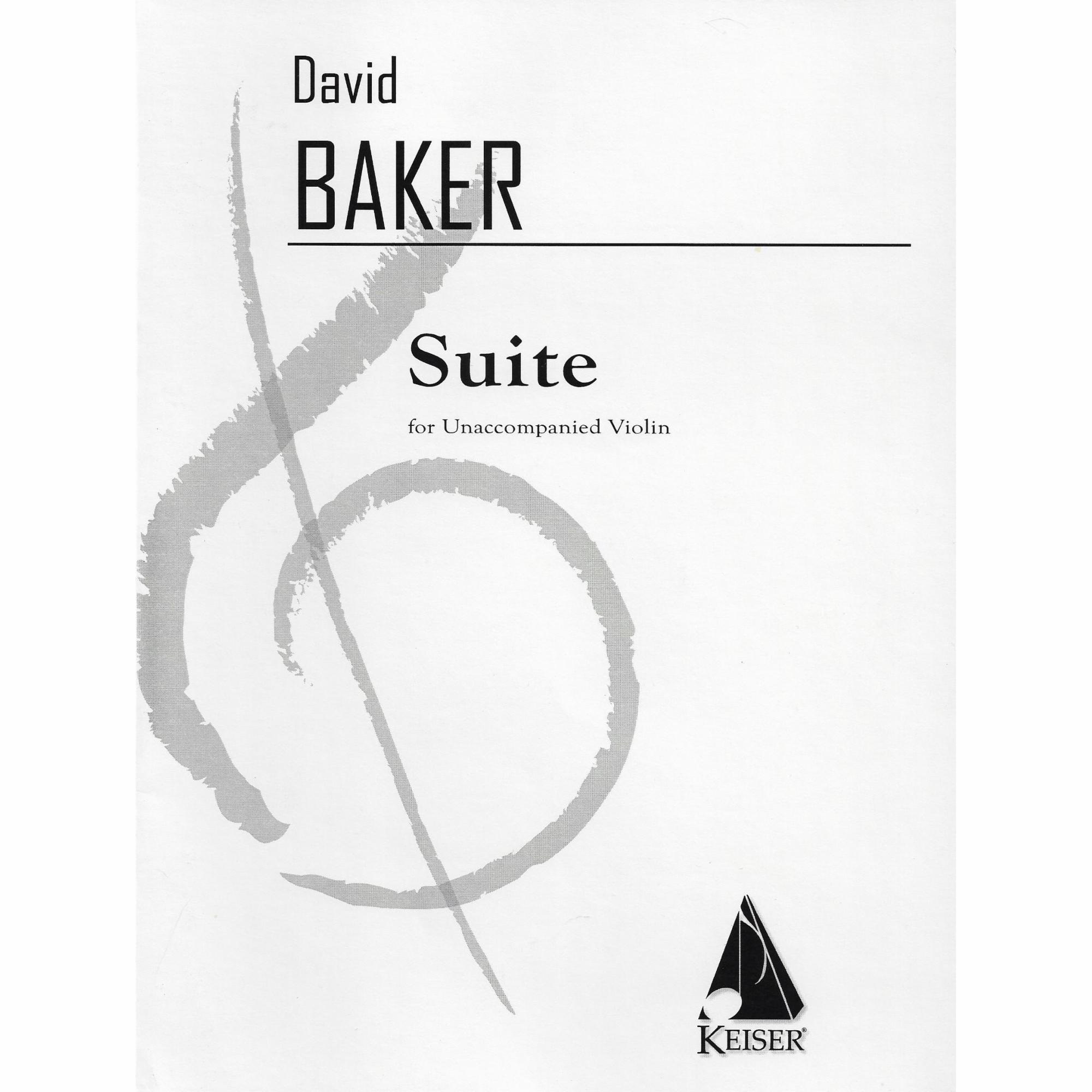 Baker -- Suite for Unaccompanied Violin (1981)