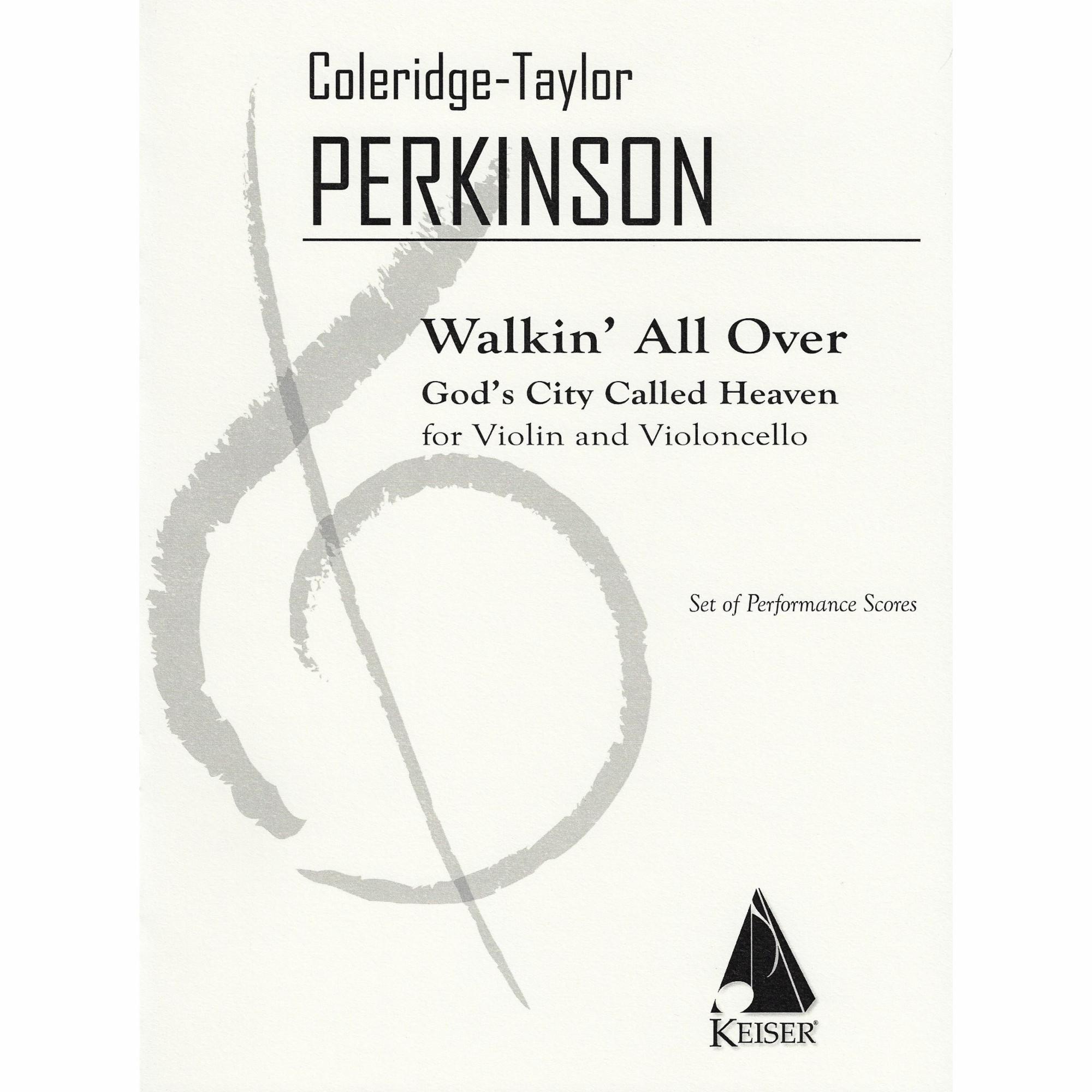 Perkinson -- Walkin' All Over God's City Called Heaven for Violin and Cello