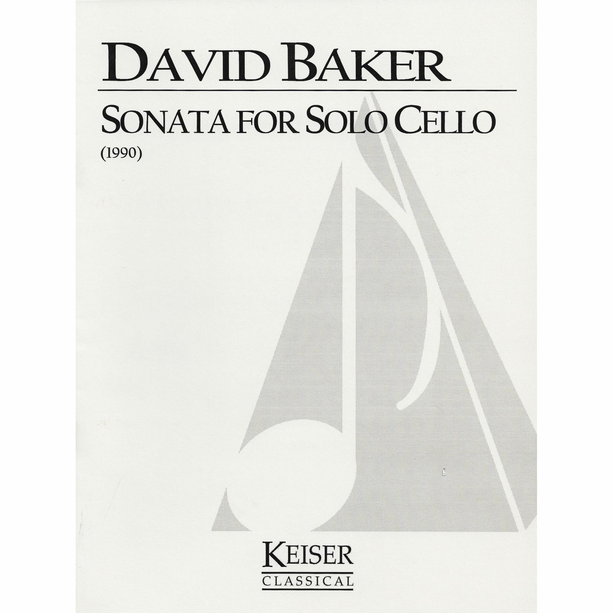 Baker -- Sonata for Solo Cello