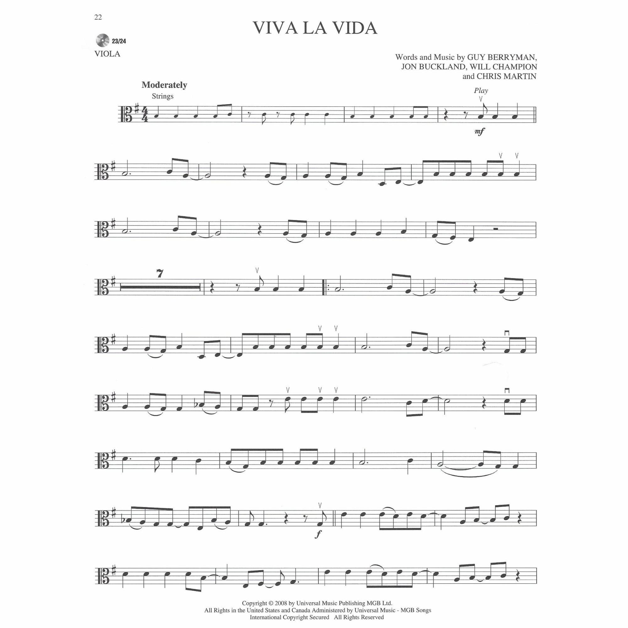 Sample: Viola (Pg. 22)