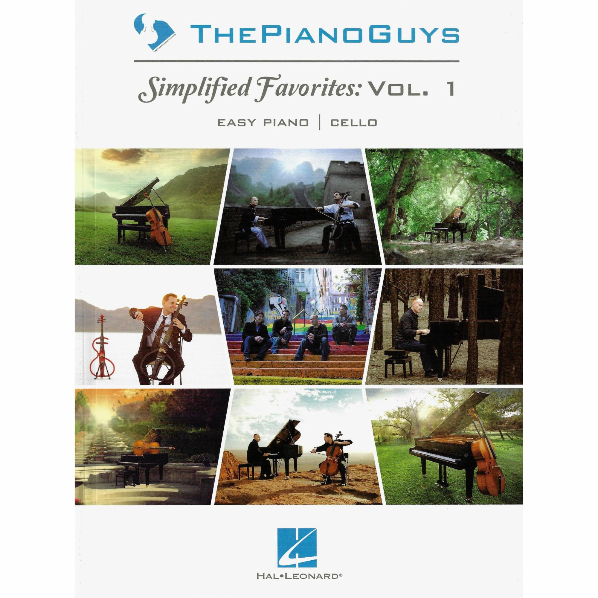 The Piano Guys: Simplified Favorites, Vol. 1 for Cello and Piano