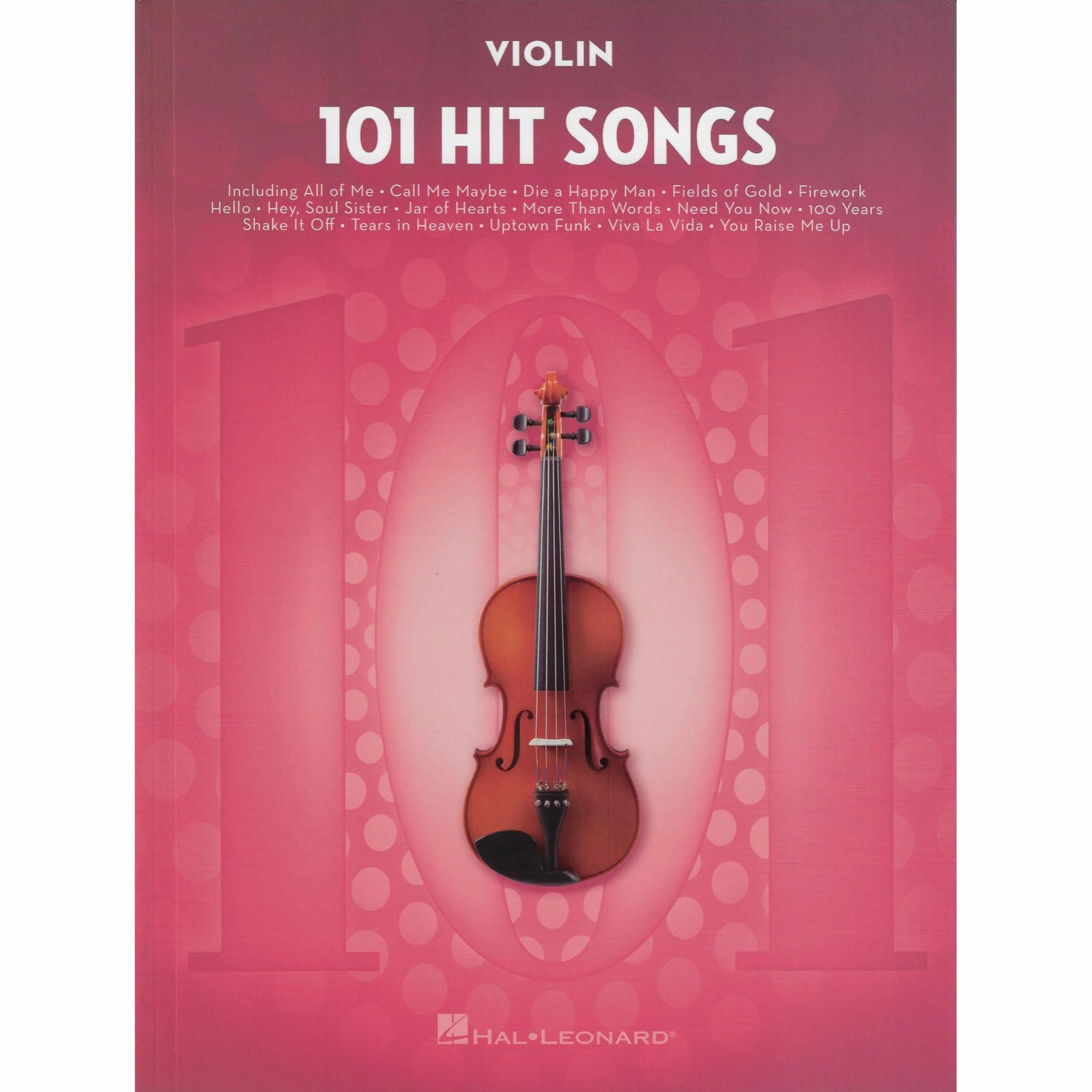 101 Hit Songs for Violin, Viola, or Cello