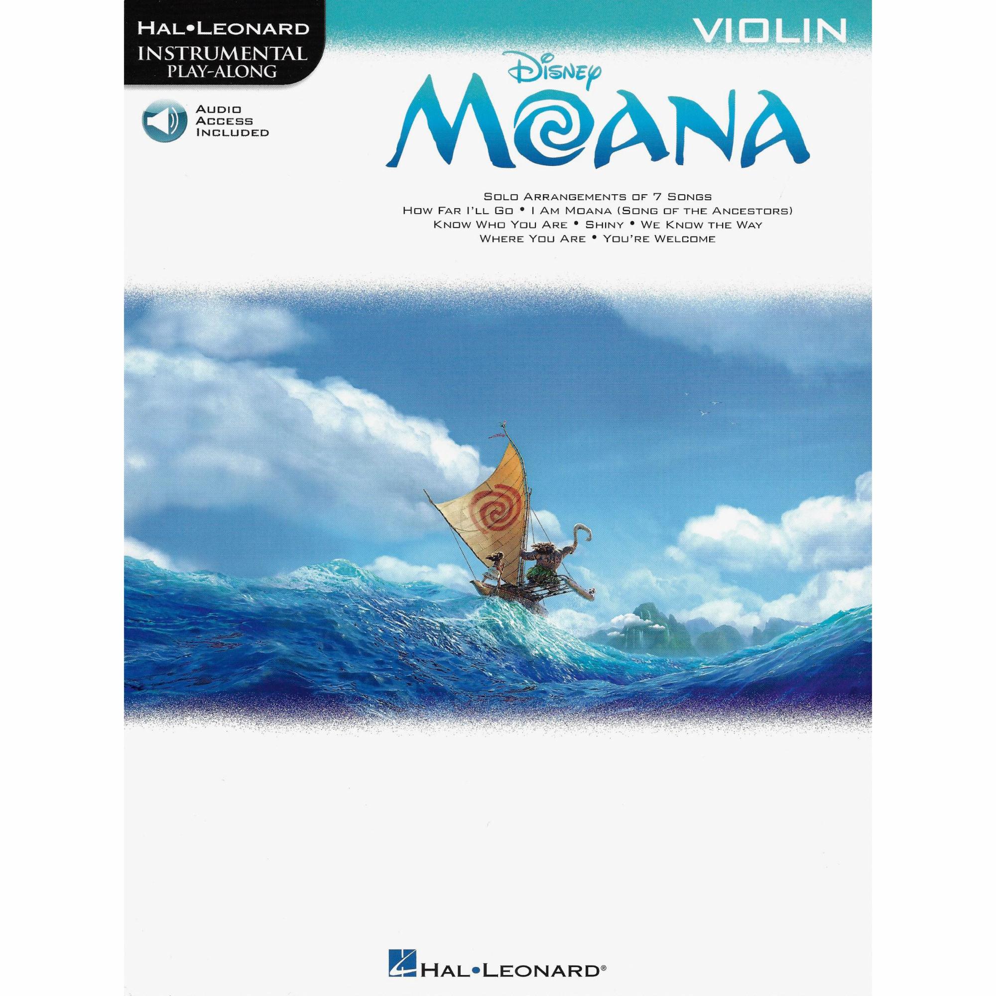 Moana for Violin, Viola, or Cello