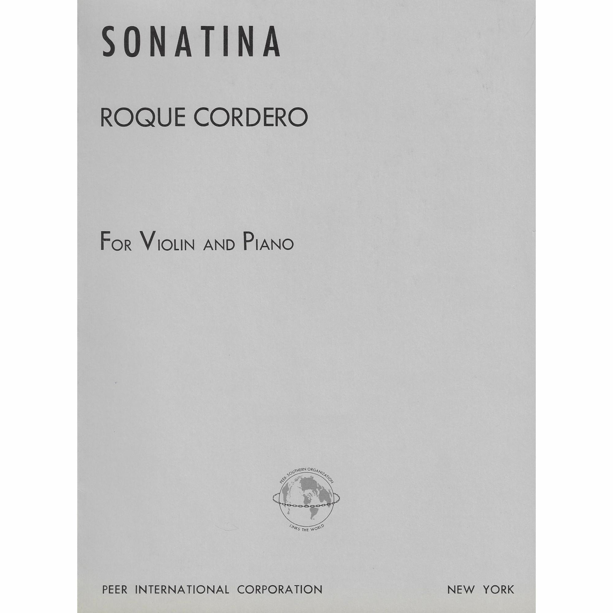 Cordero -- Sonatina for Violin and Piano