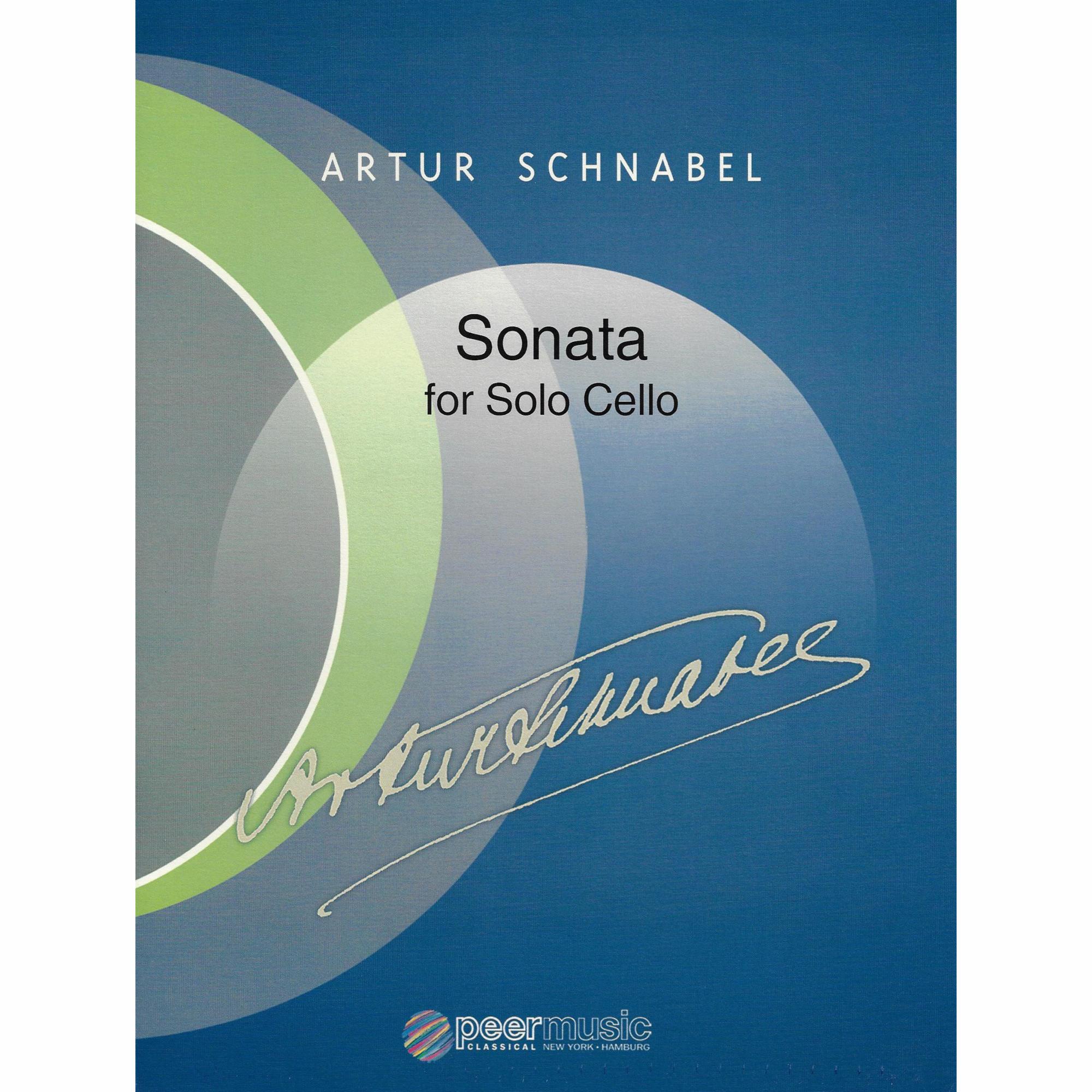 Schnabel -- Sonata for Solo Cello