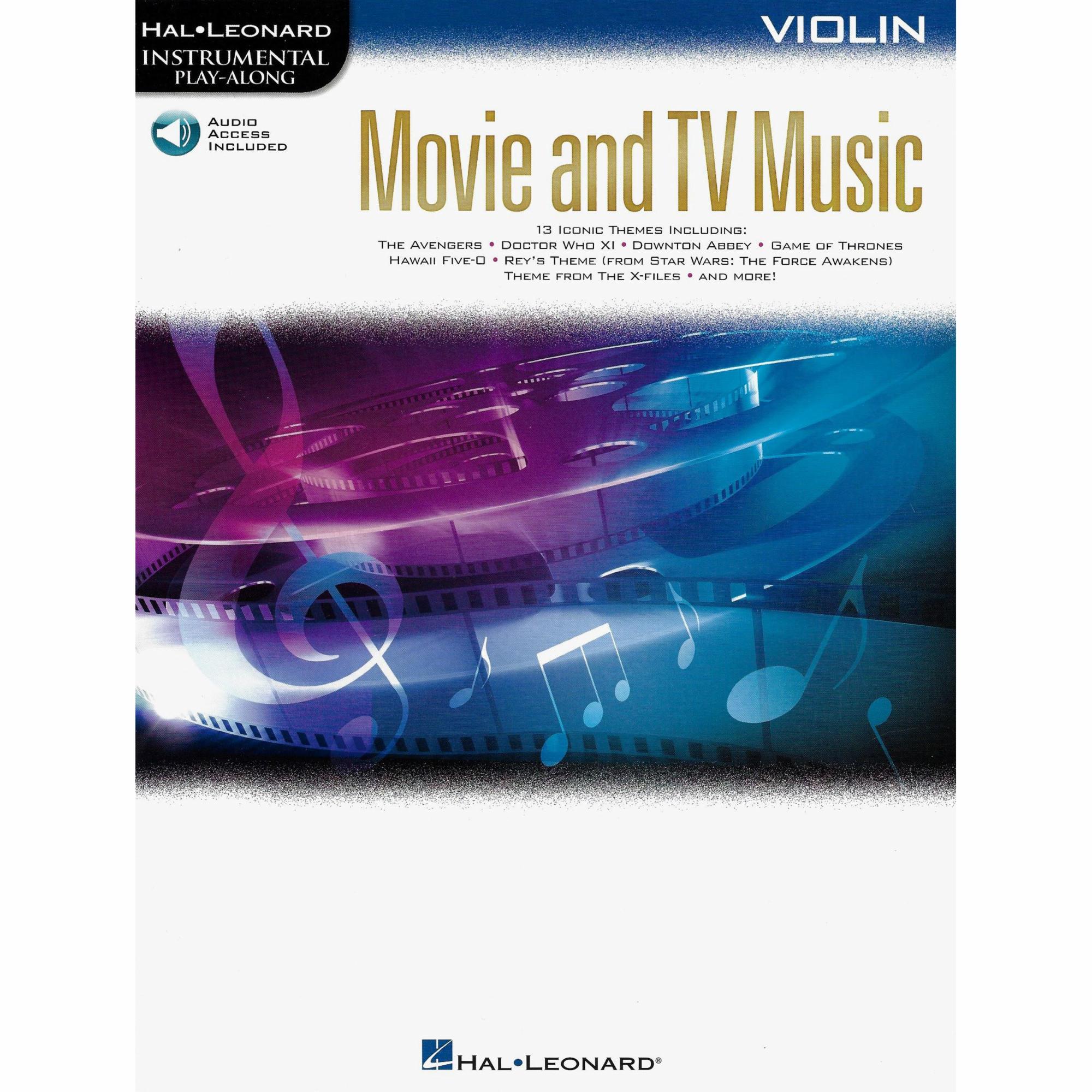 Movie and TV Music for Violin, Viola, or Cello