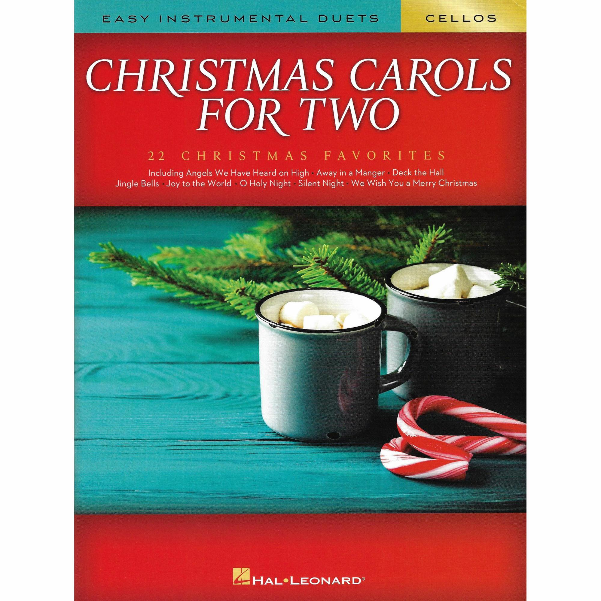 Easy Christmas Carols for Two Violins or Two Cellos