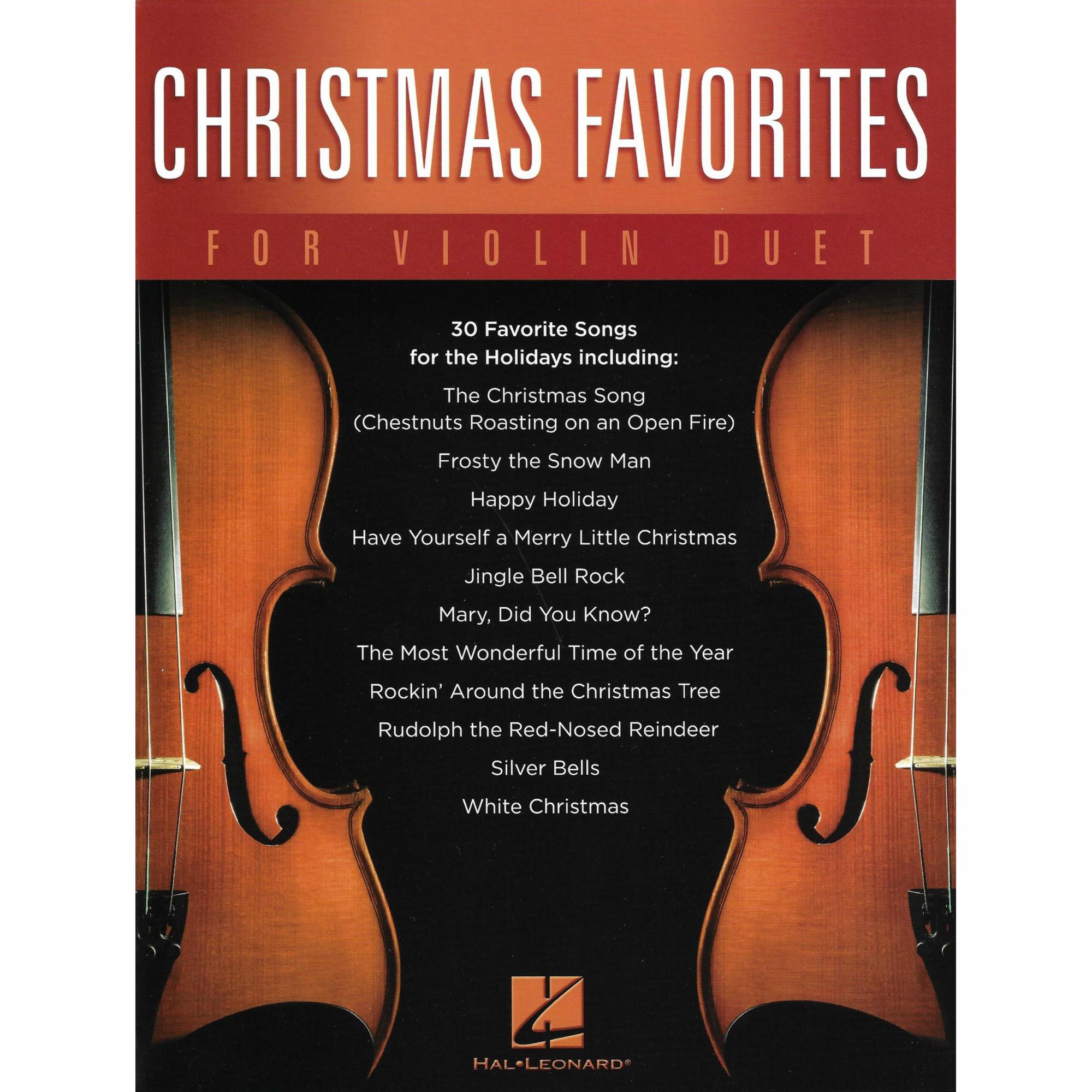 Christmas Favorites for Violin Duet
