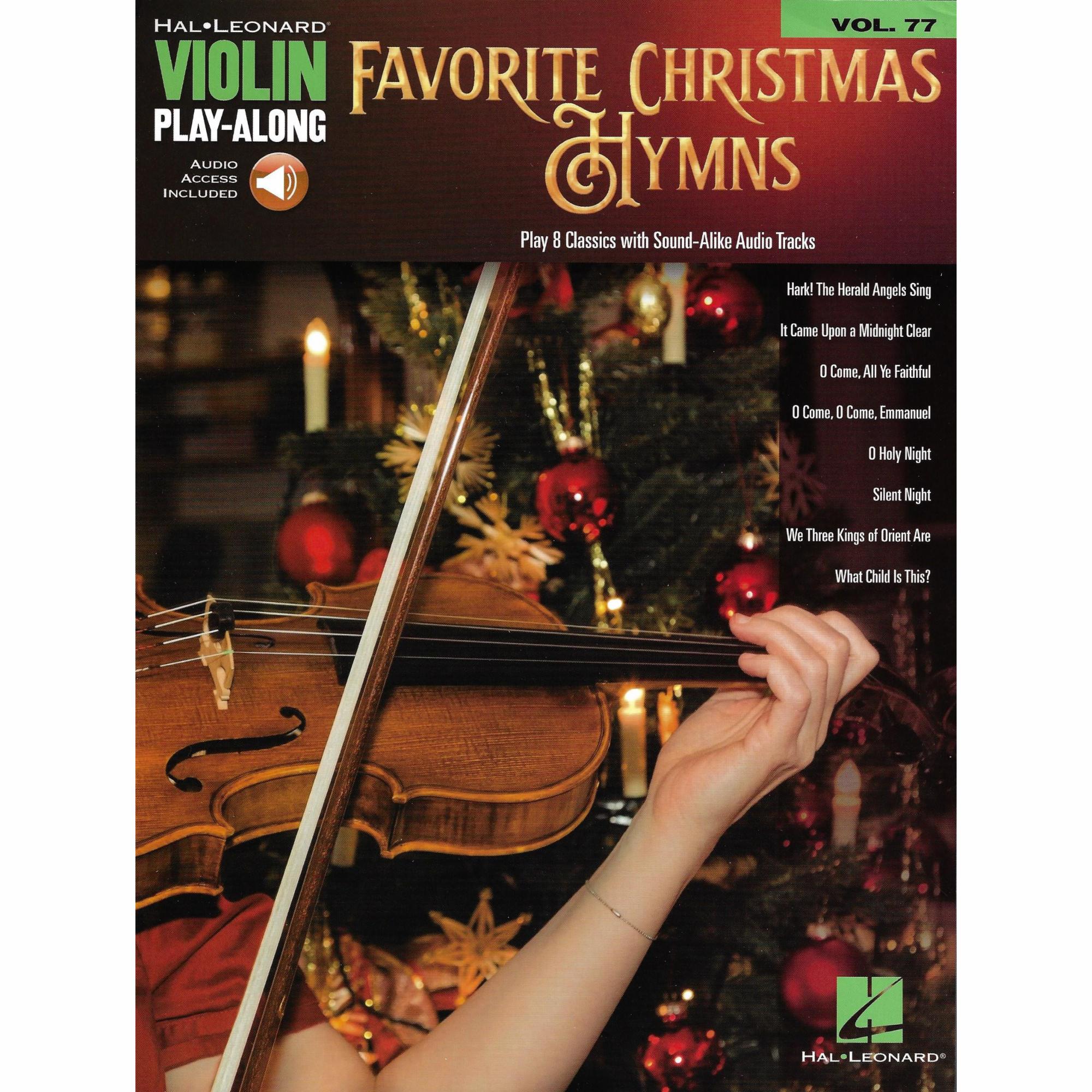 Favorite Christmas Hymns for Violin or Cello