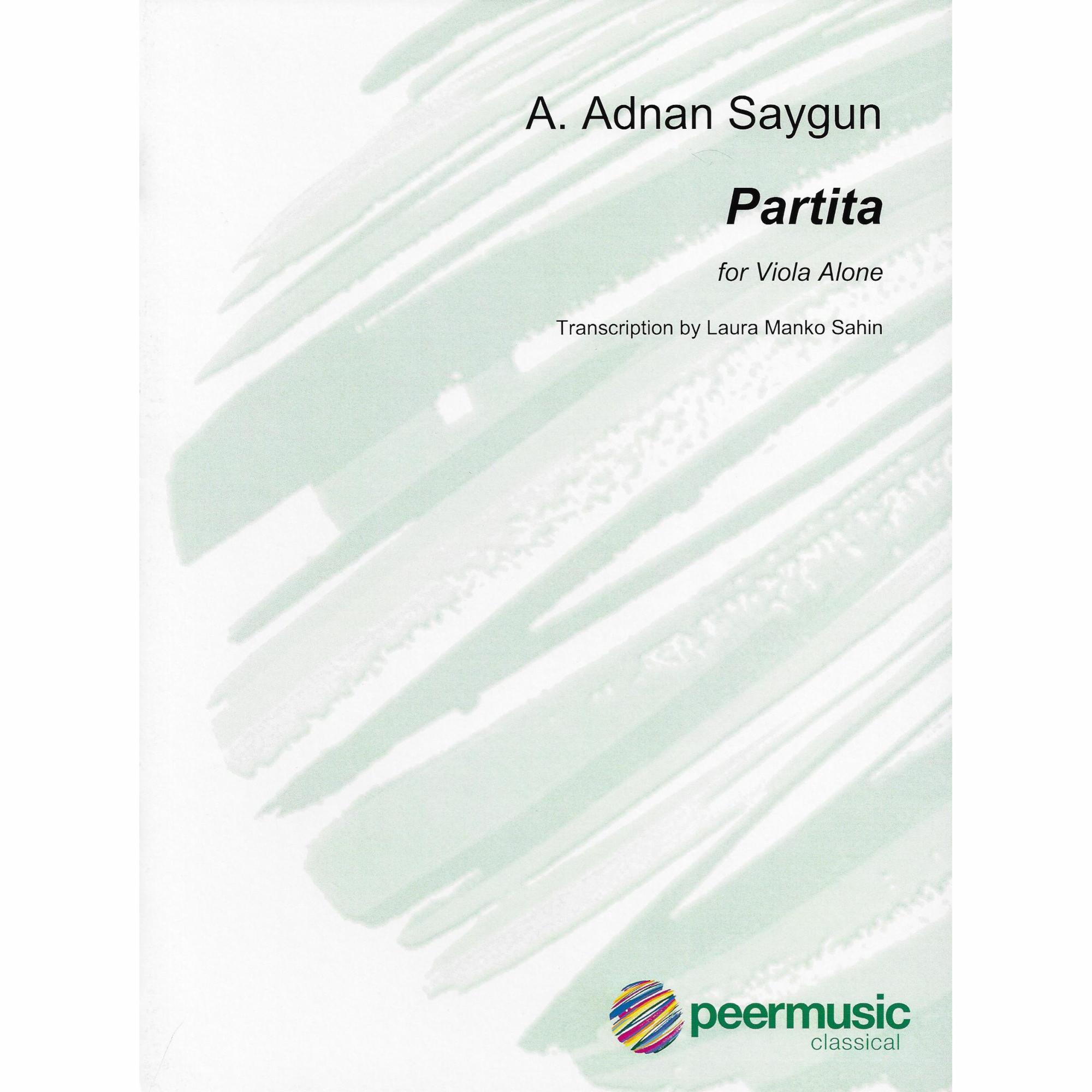 Saygun -- Partita, Op. 31 for Solo Viola