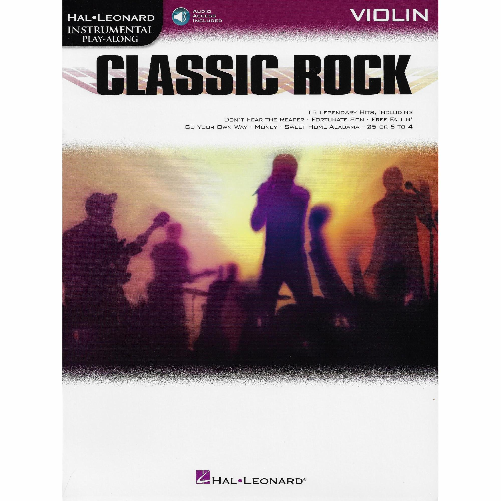 Classic Rock for Violin, Viola, or Cello