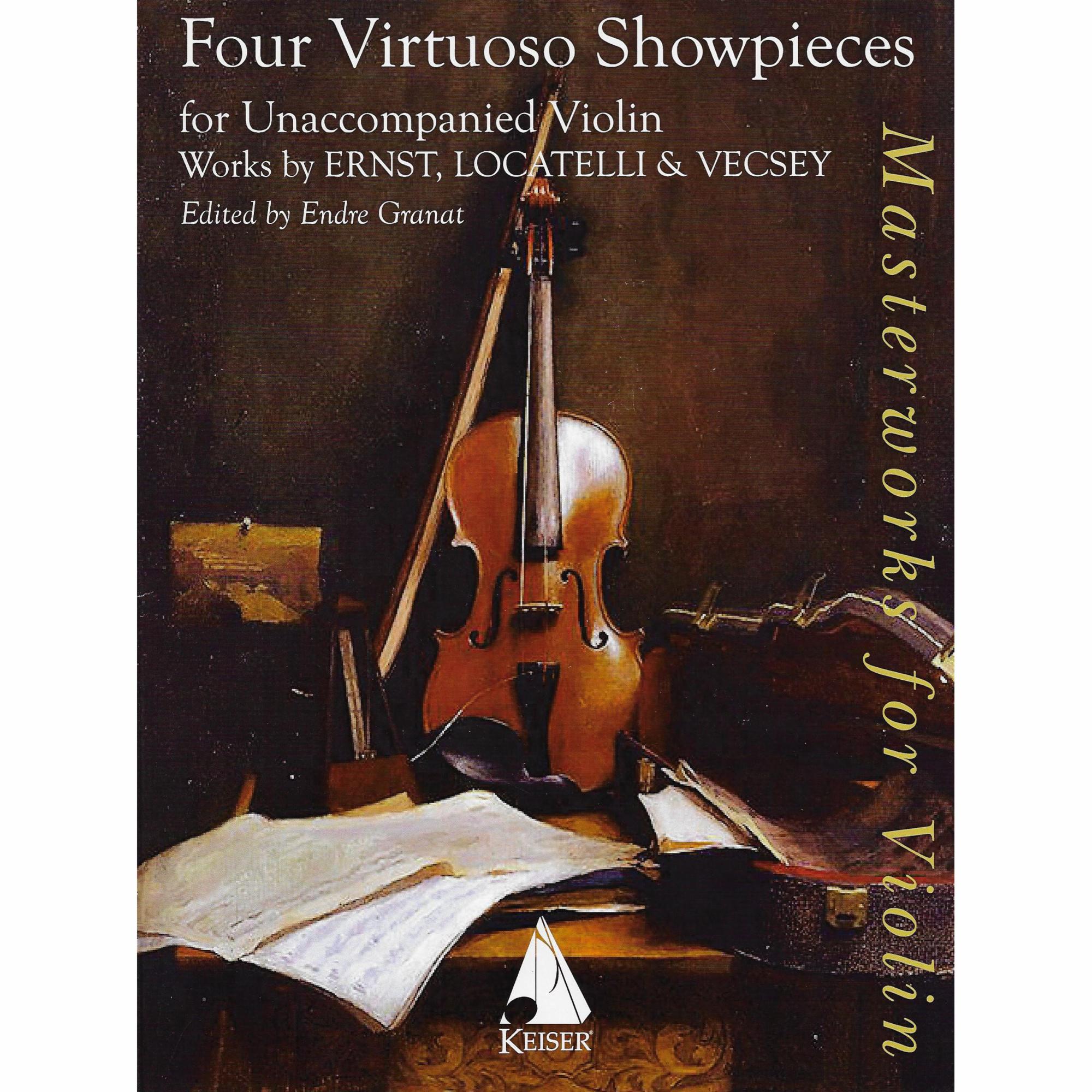 Four Virtuoso Showpieces for Solo Violin