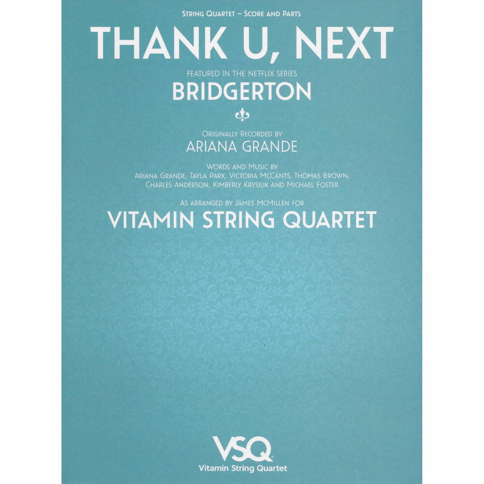 Thank U, Next for String Quartet