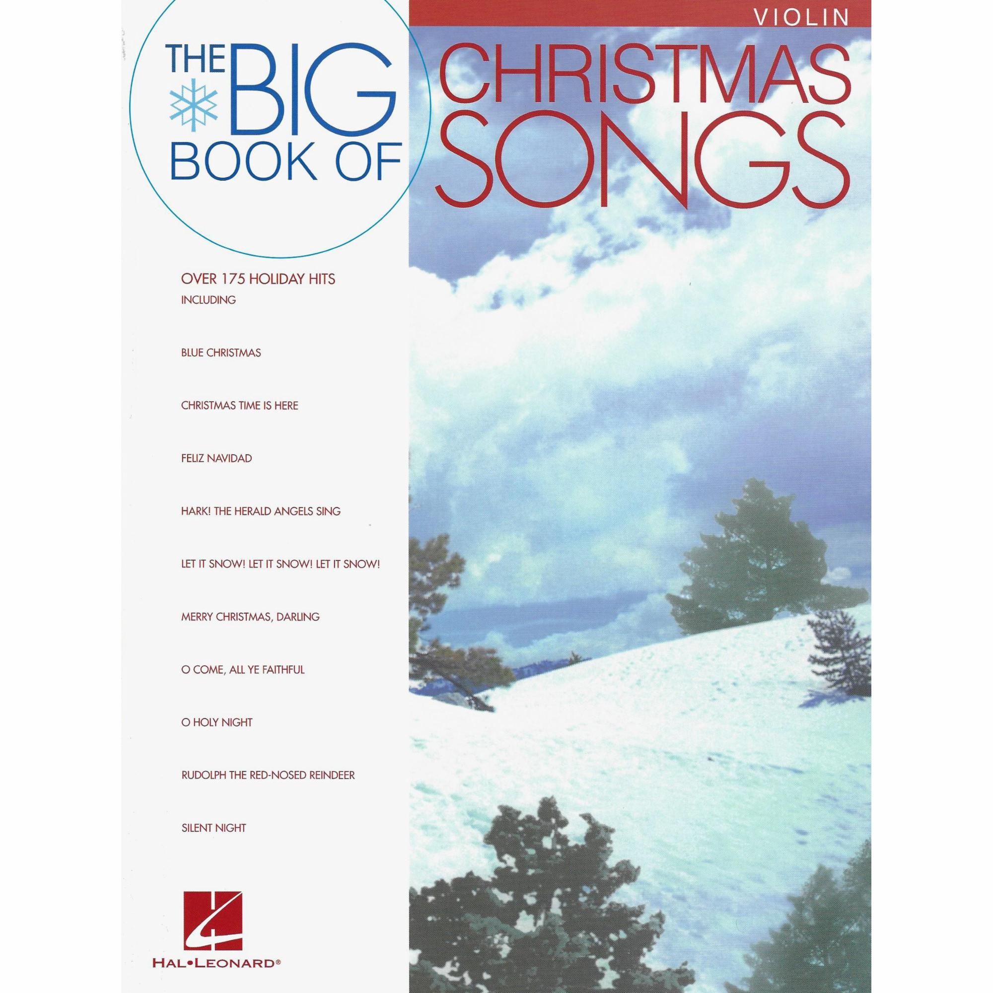 The Big Book of Christmas Songs for Violin, Viola, or Cello