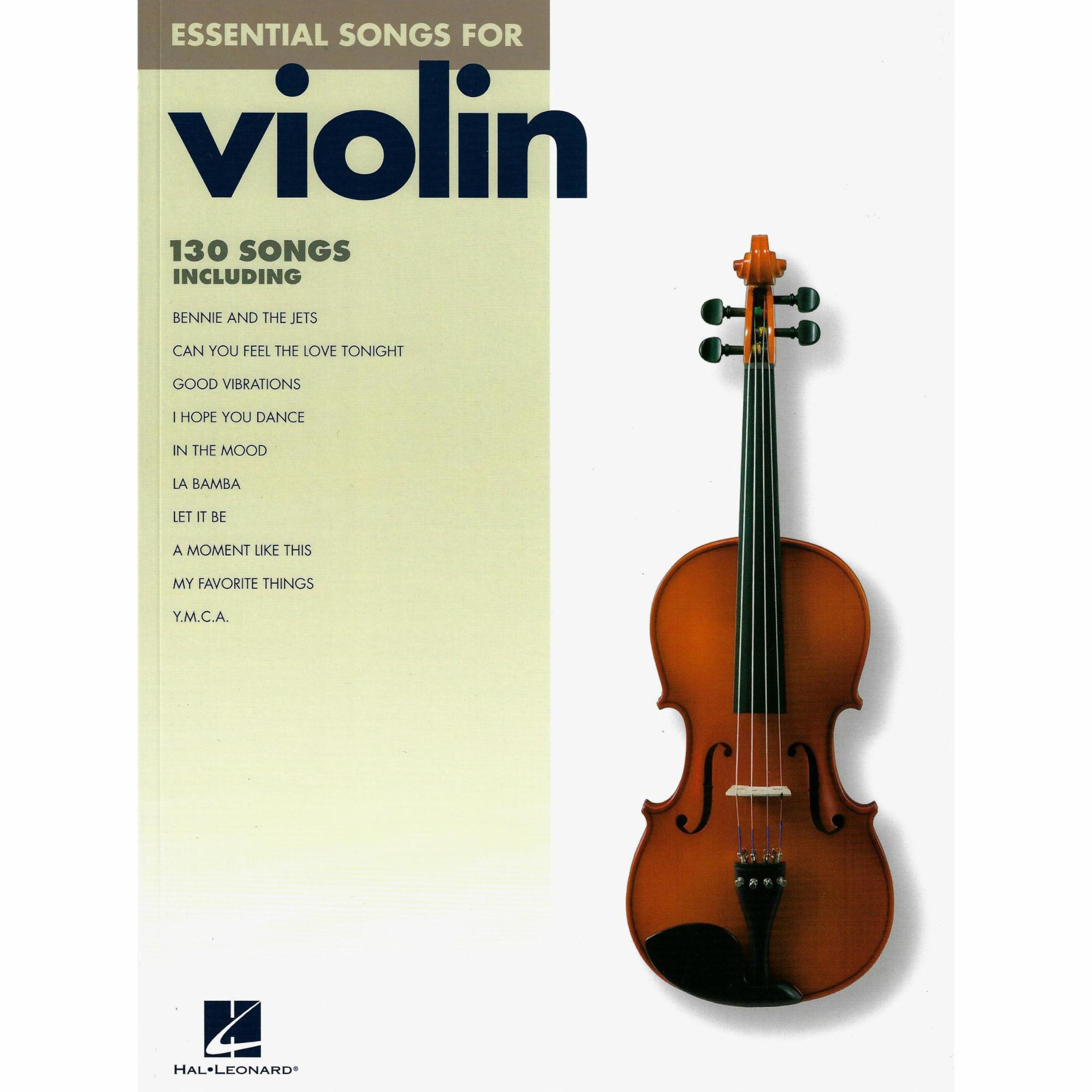 Essential Songs for Violin, Viola, or Cello