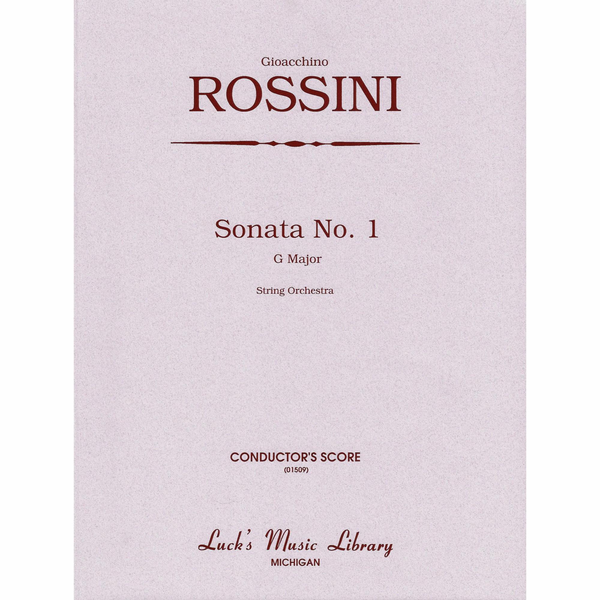 Rossini -- Sonata No. 1 in G Major for String Orchestra