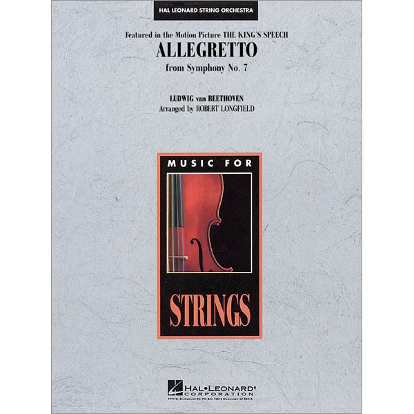 Beethoven -- Allegretto, from Symphony No. 7 for String Orchestra