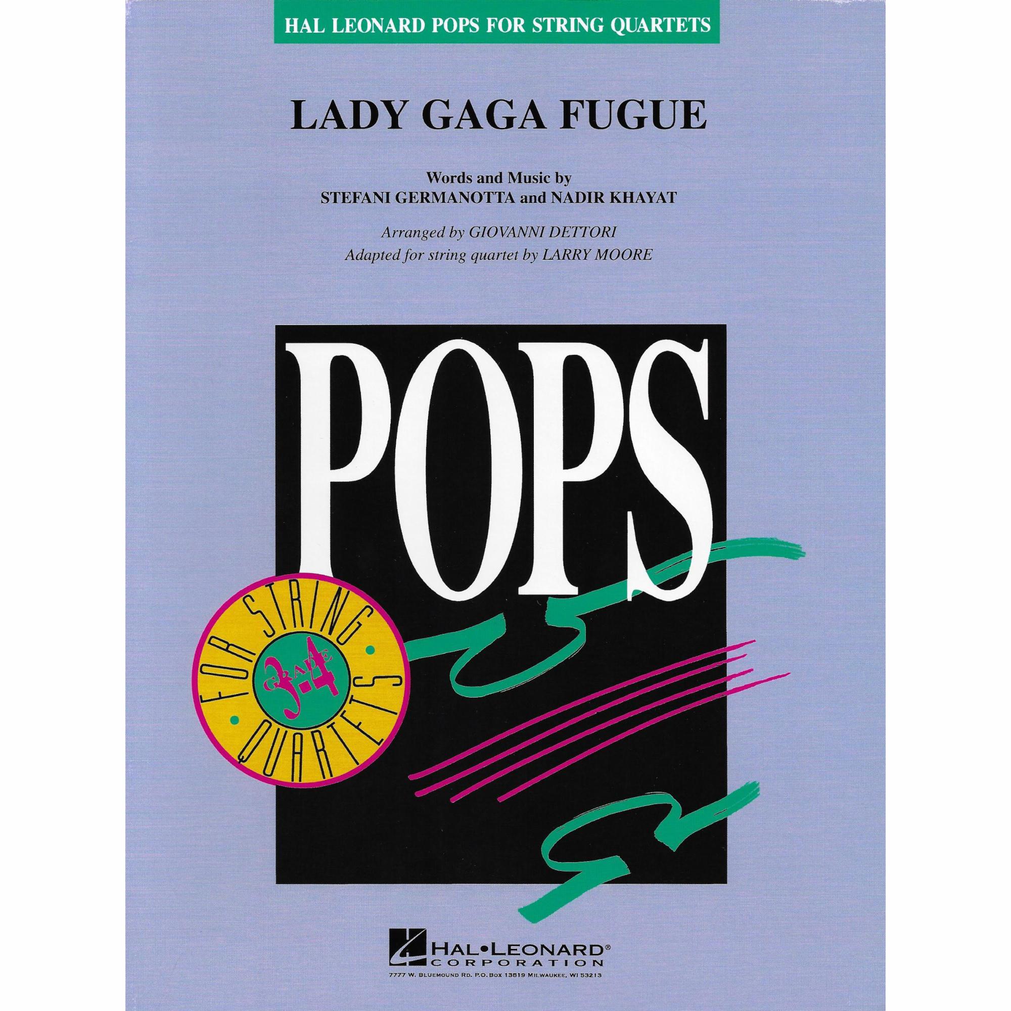 Lady Gaga Fugue for String Quartet
