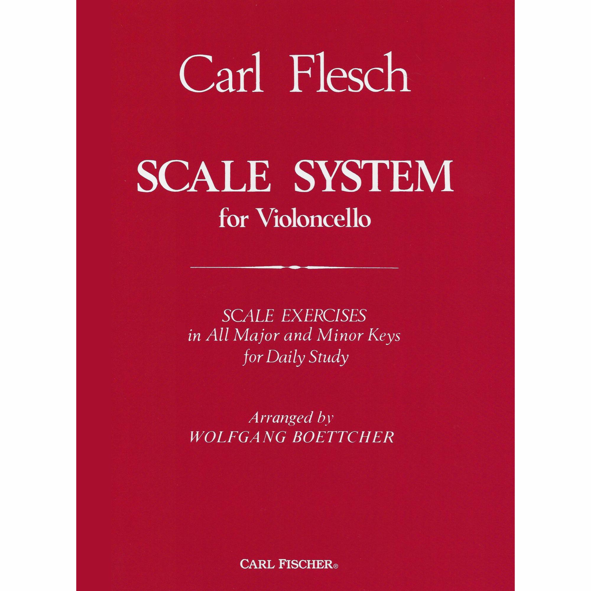 Flesch -- Scale System for Cello