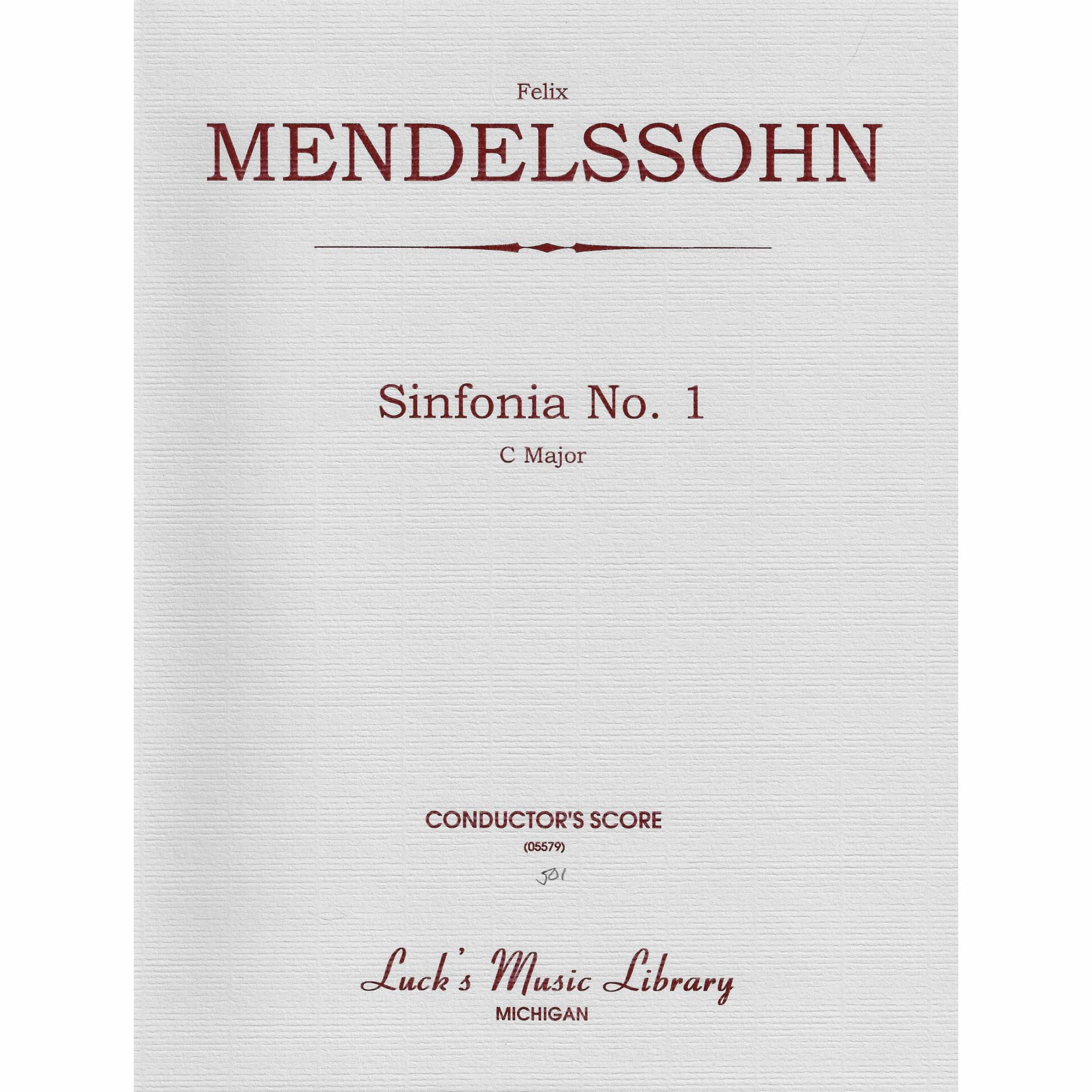 Mendelssohn -- Sinfonia No. 1 in C Major for String Orchestra