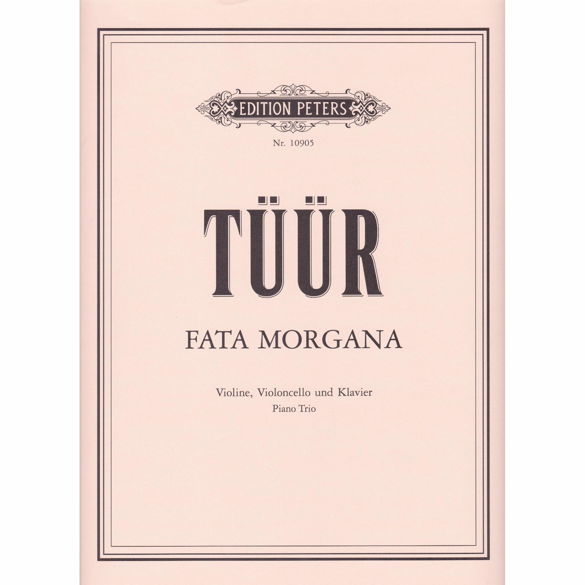 Fata Morgana for Piano Trio 