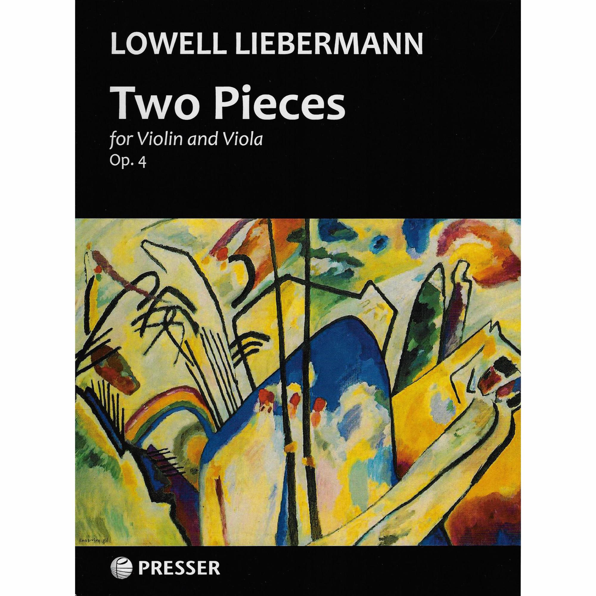 Liebermann -- Two Pieces, Op. 4 for Violin and Viola