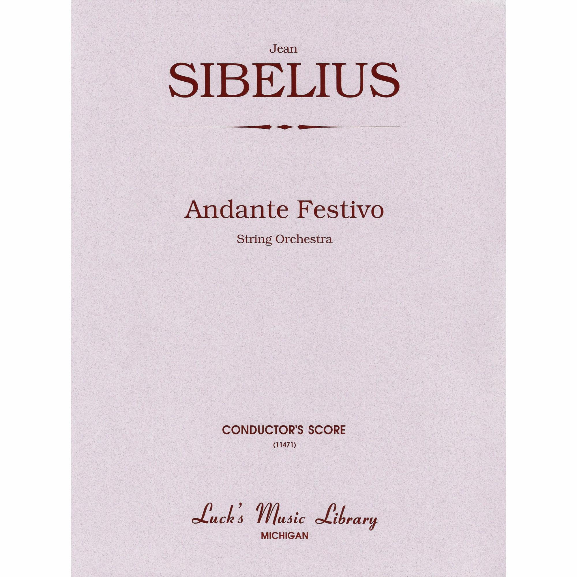 Sibelius -- Andante Festivo for String Orchestra