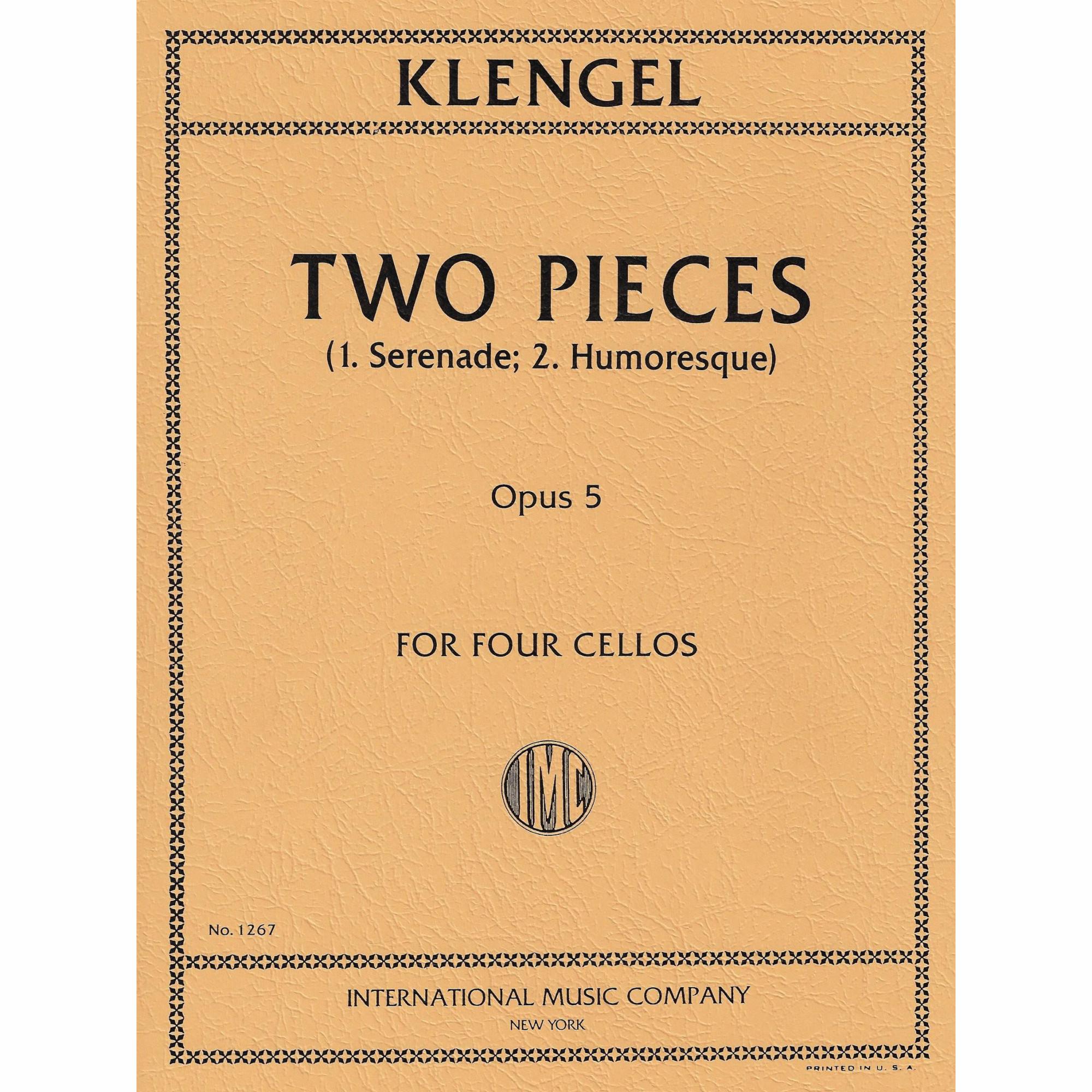 Klengel -- Two Pieces, Op. 5 for Four Cellos