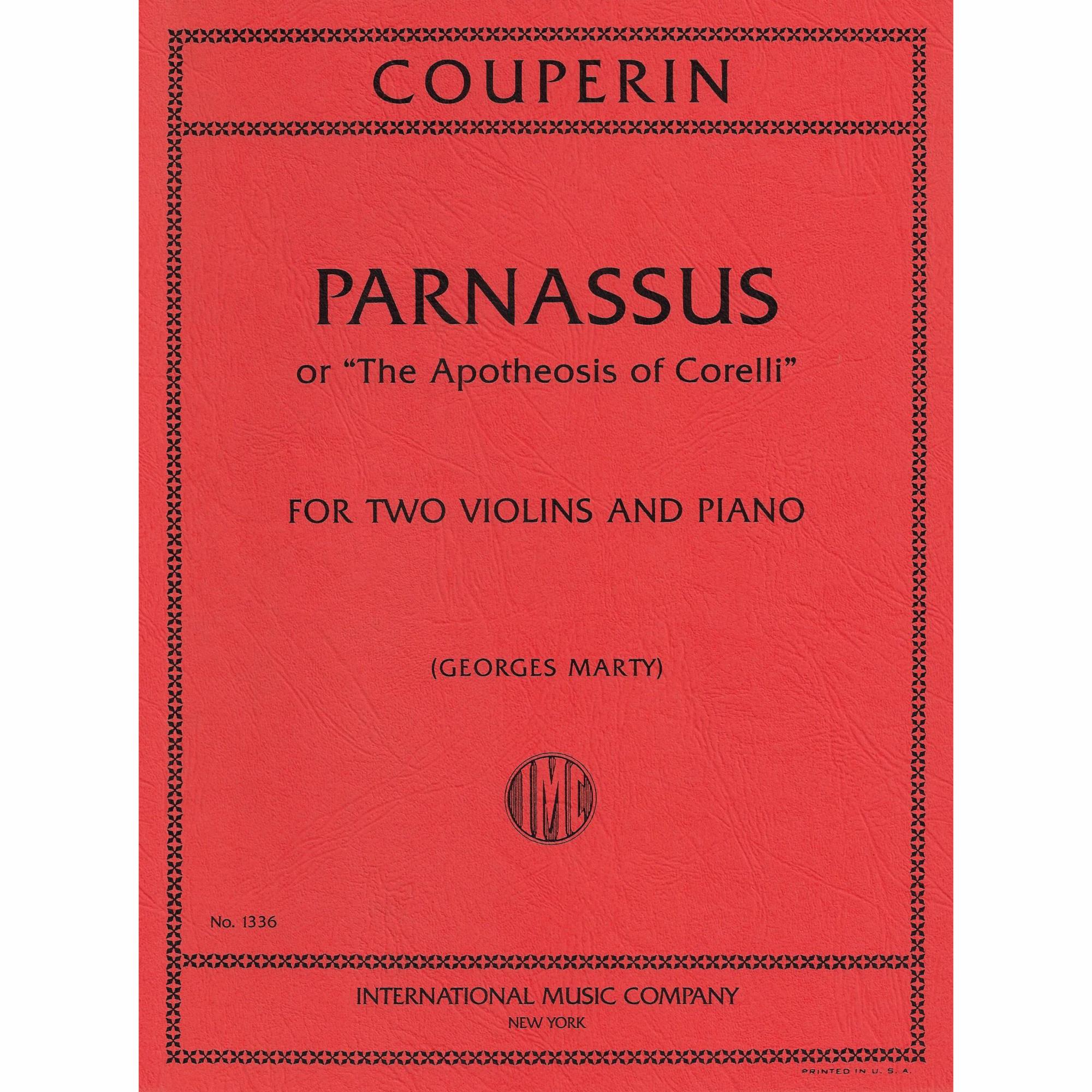 Couperin -- Parnassus, or The Apotheosis of Corelli for Two Violins and Piano