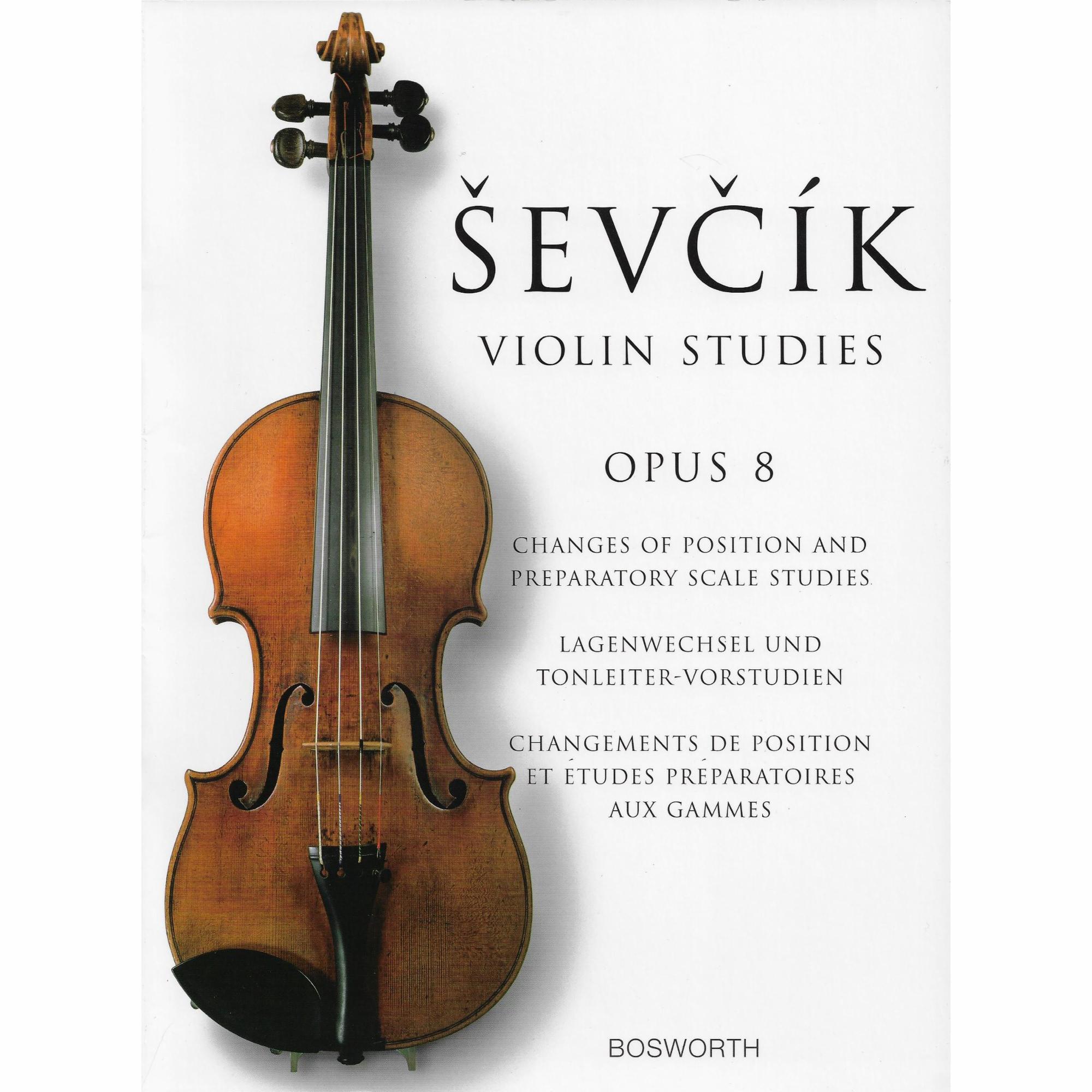 Sevcik -- Changes of Position and Preparatory Scale Studies, Op. 8 for Violin