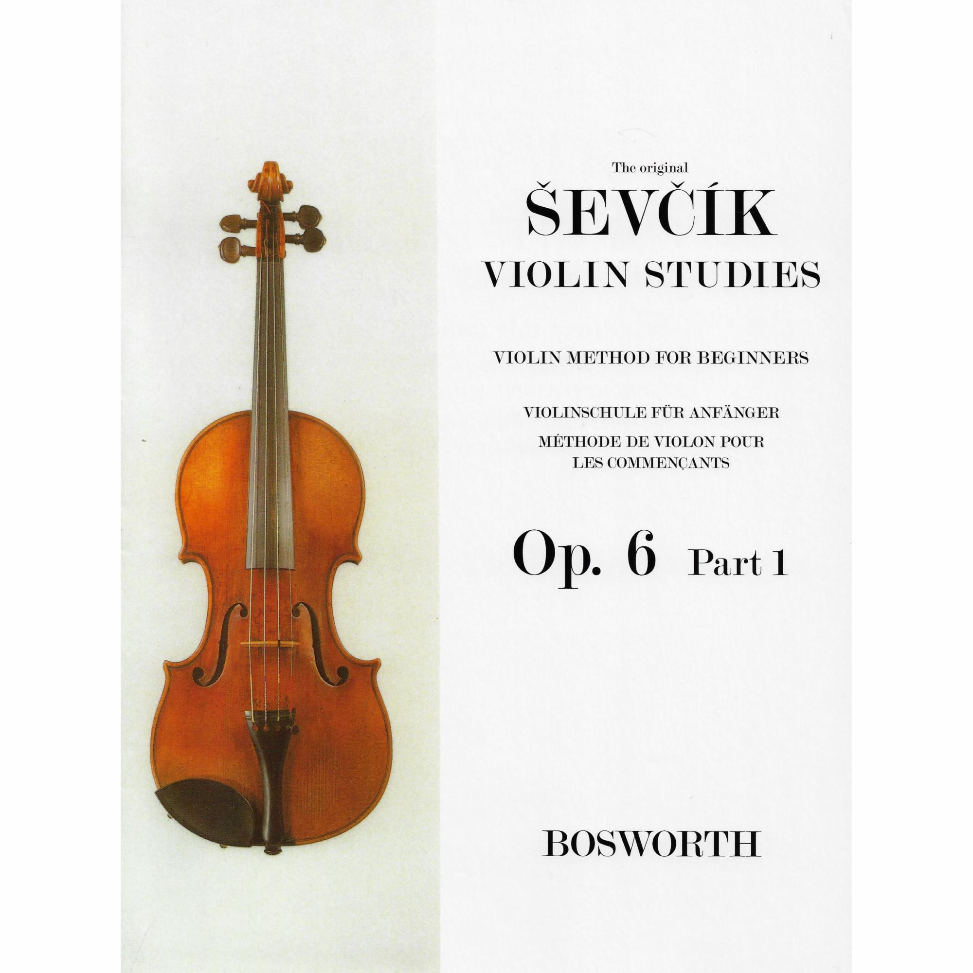 Sevcik -- Violin Method for Beginners, Op. 6, Parts 1-7