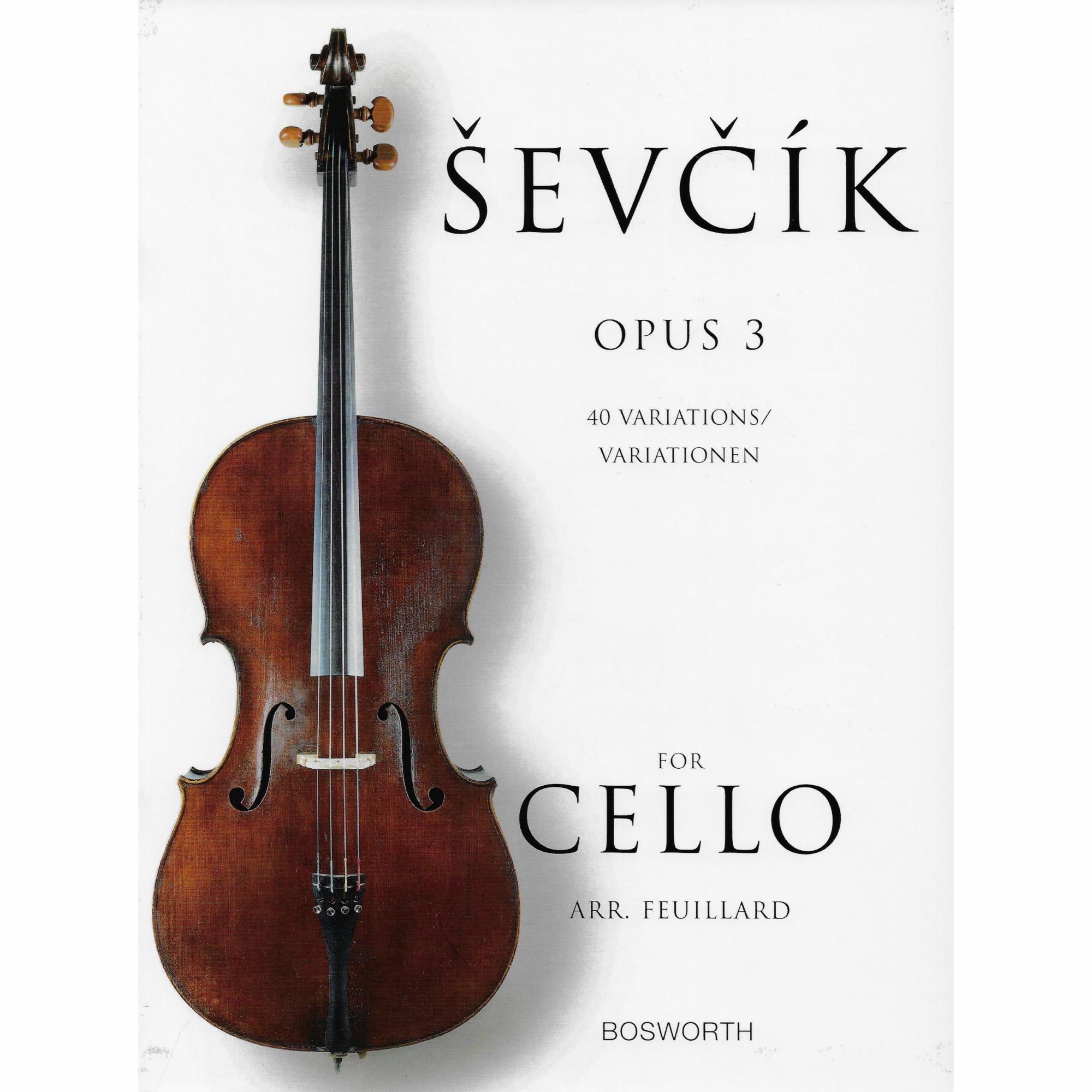 Sevcik -- 40 Variations, Op. 3 for Cello