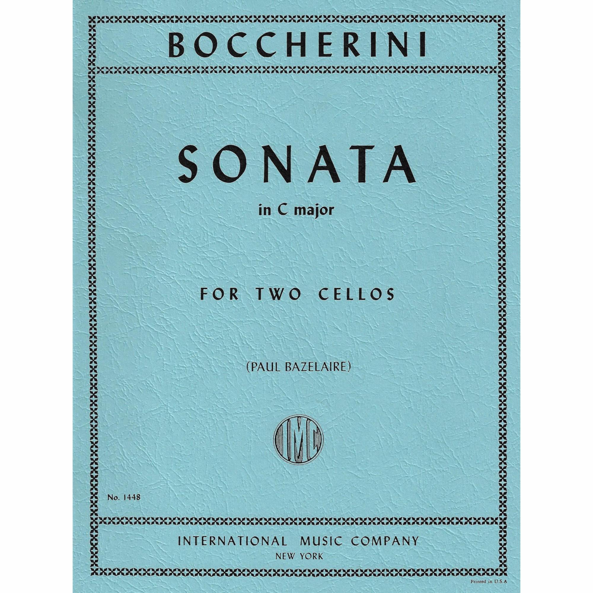 Boccherini -- Sonata in C Major for Two Cellos
