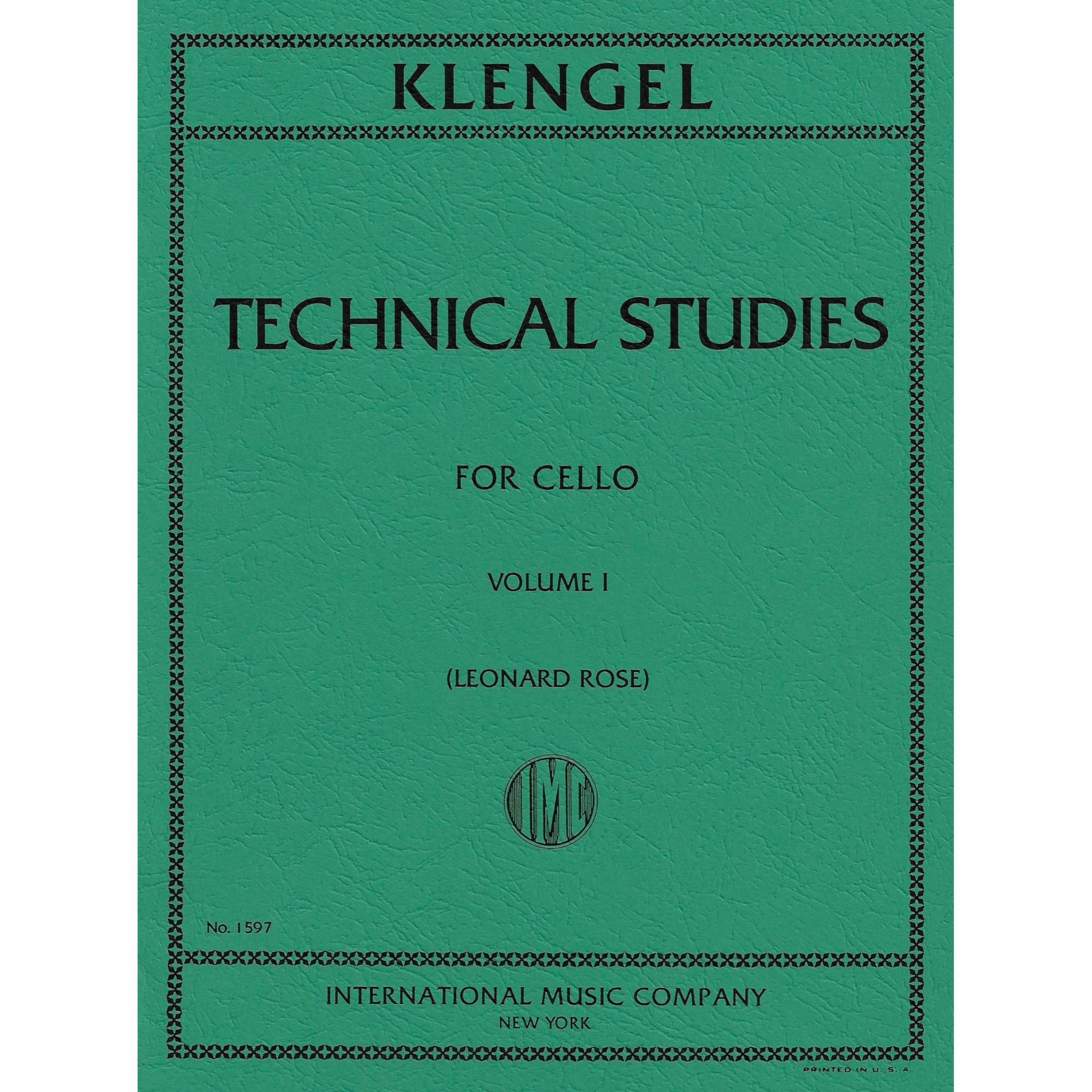 Klengel -- Technical Studies, Vols. I-II for Cello
