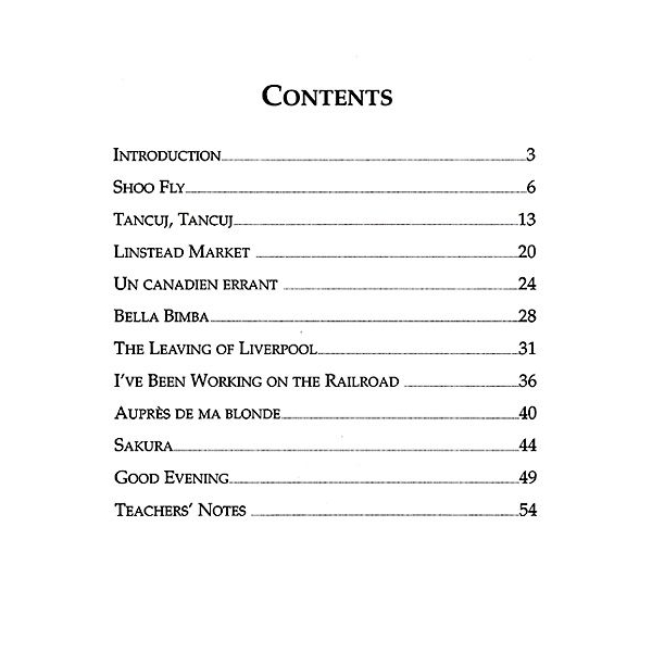 Table Of Contents