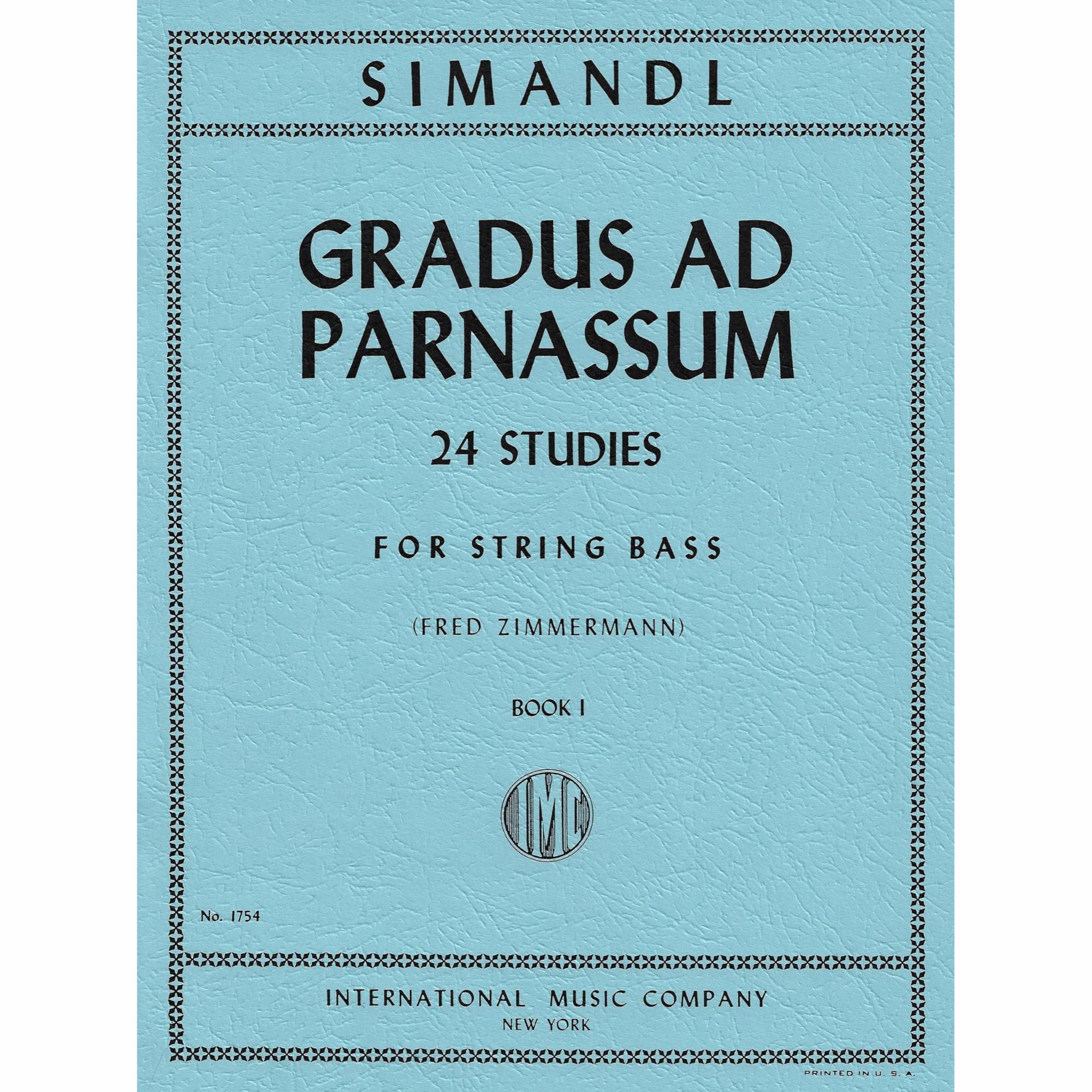 Simandl -- Gradus ad Parnassum, Books I-II for Bass