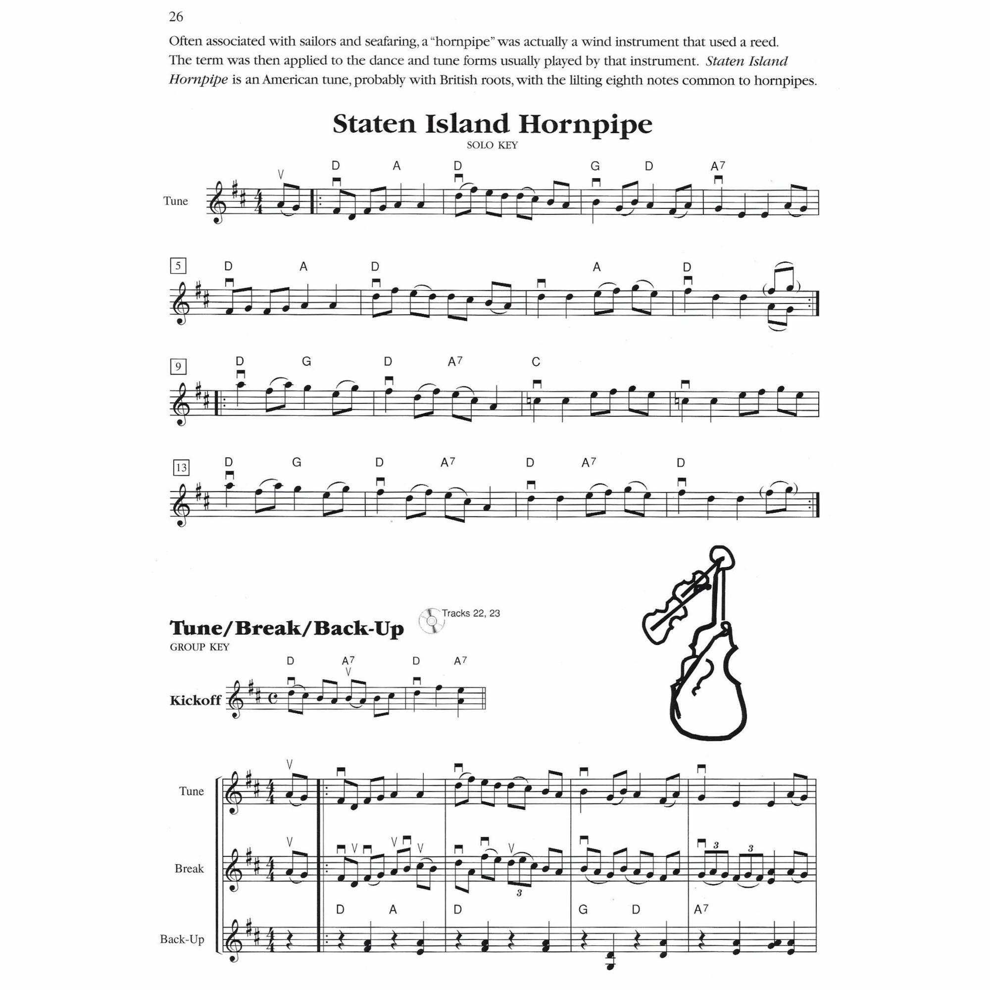 Sample: Violin (Pg. 26)