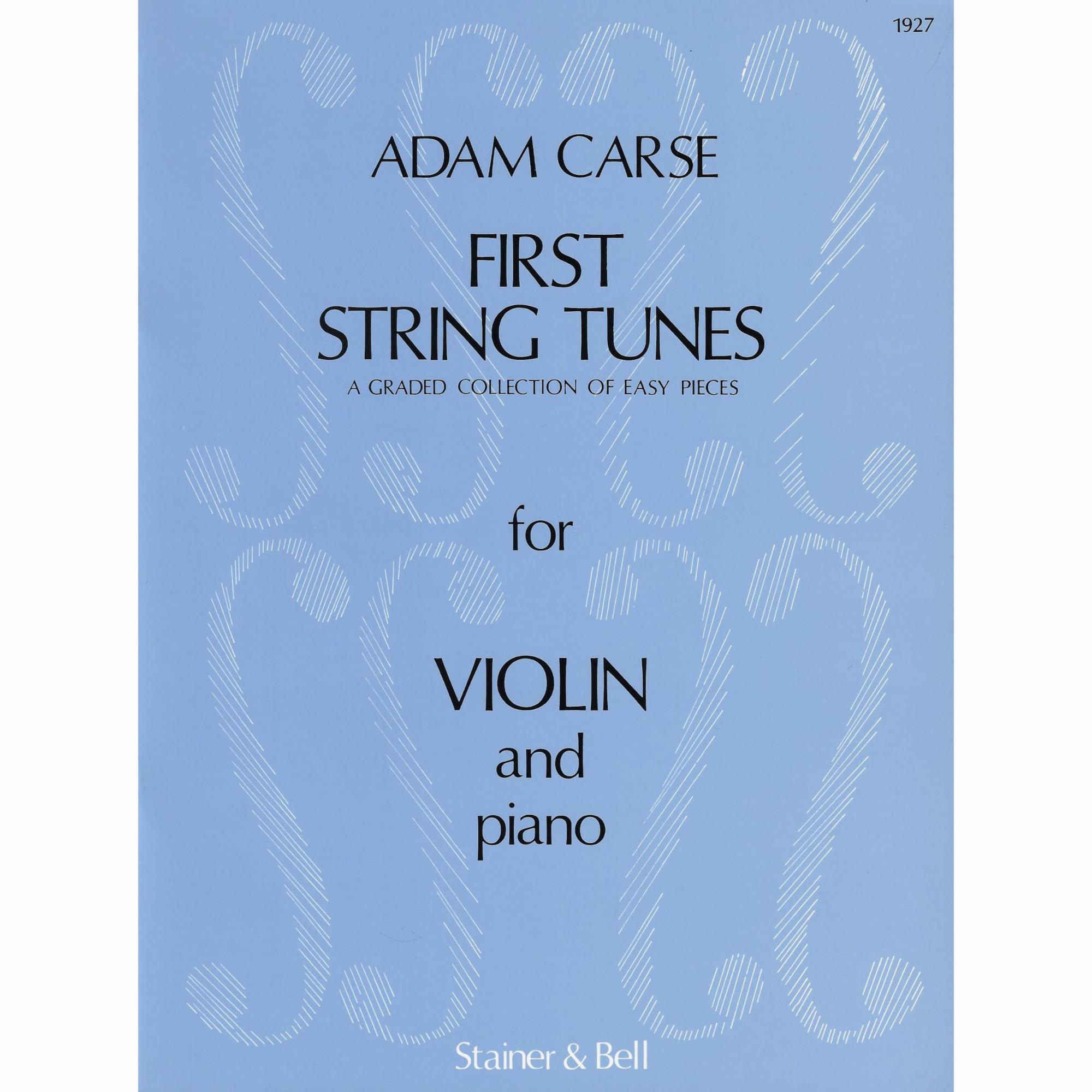 Carse -- First String Tunes for Violin and Piano