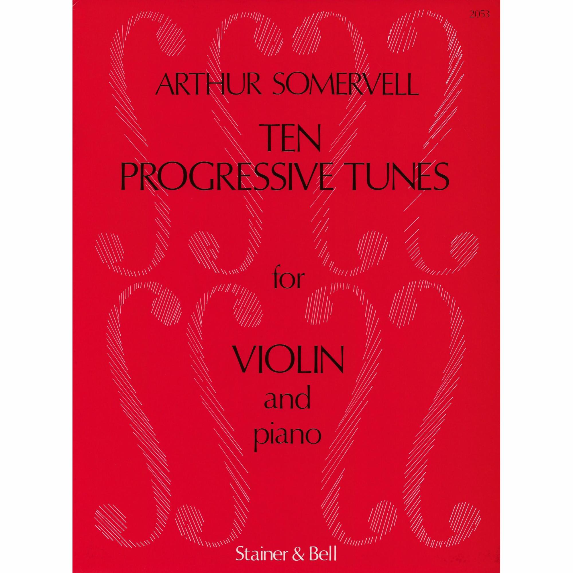 Ten Progressive Tunes for Violin and Piano
