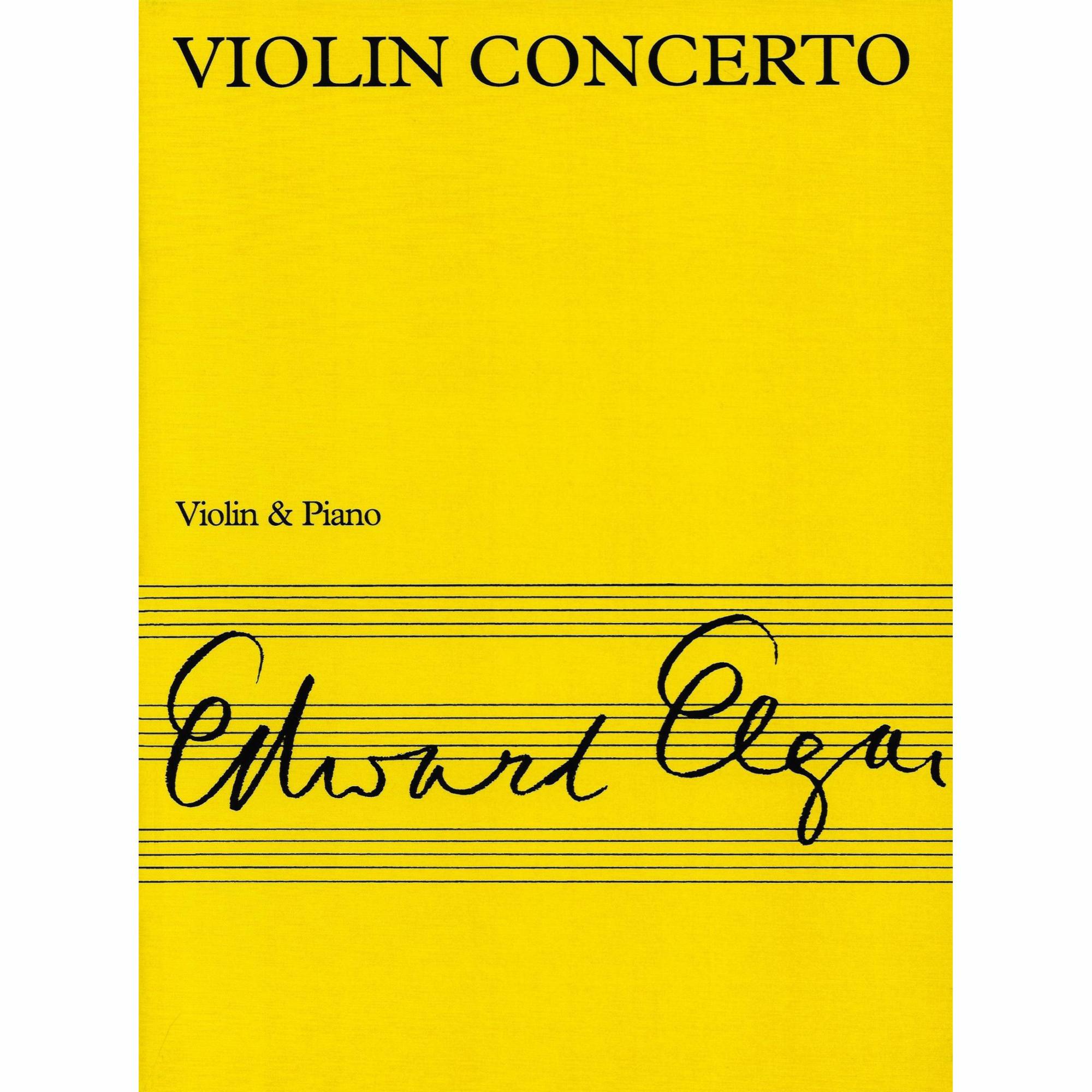 Elgar -- Concerto, Op. 61 for Violin and Piano