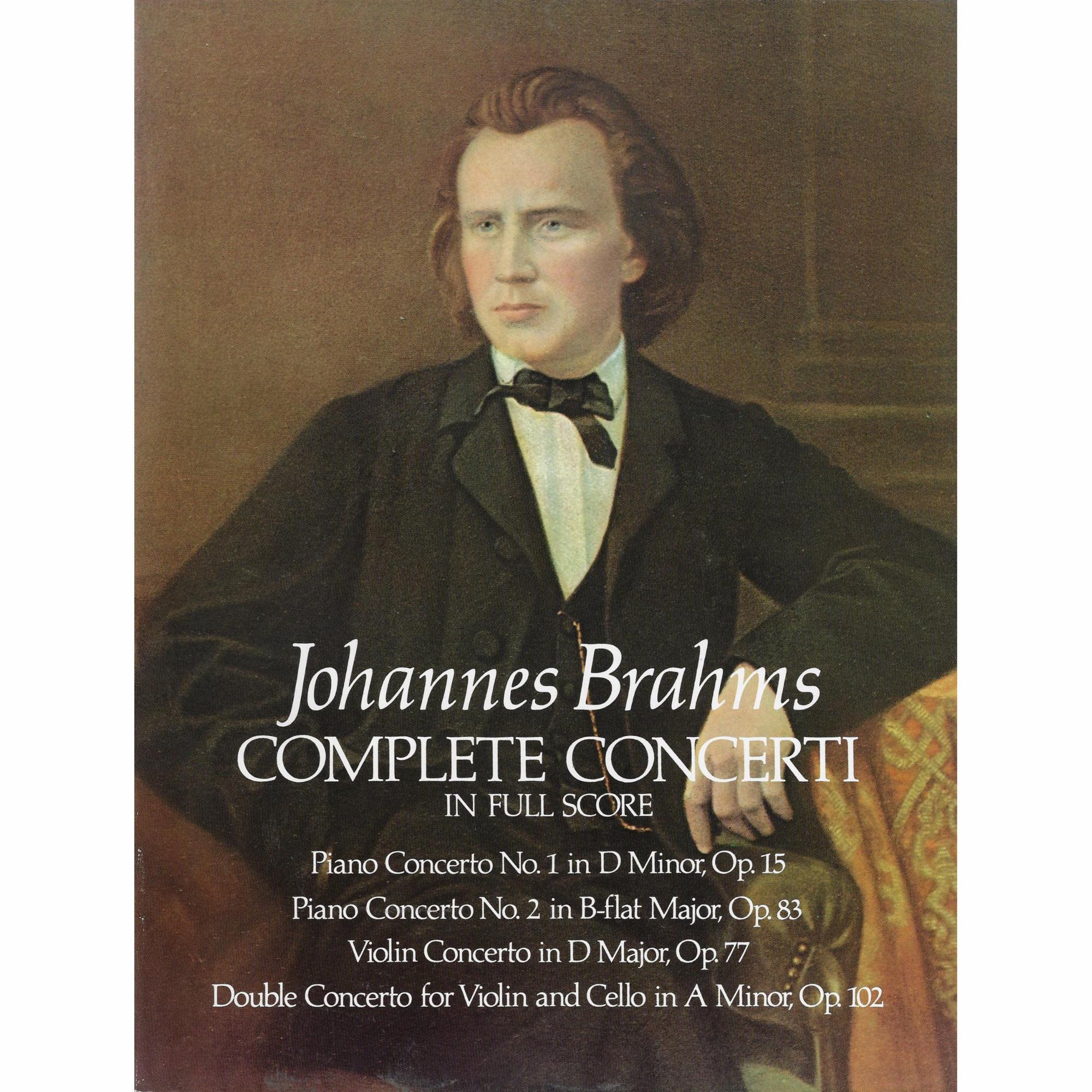 Brahms -- Complete Concerti in Full Score