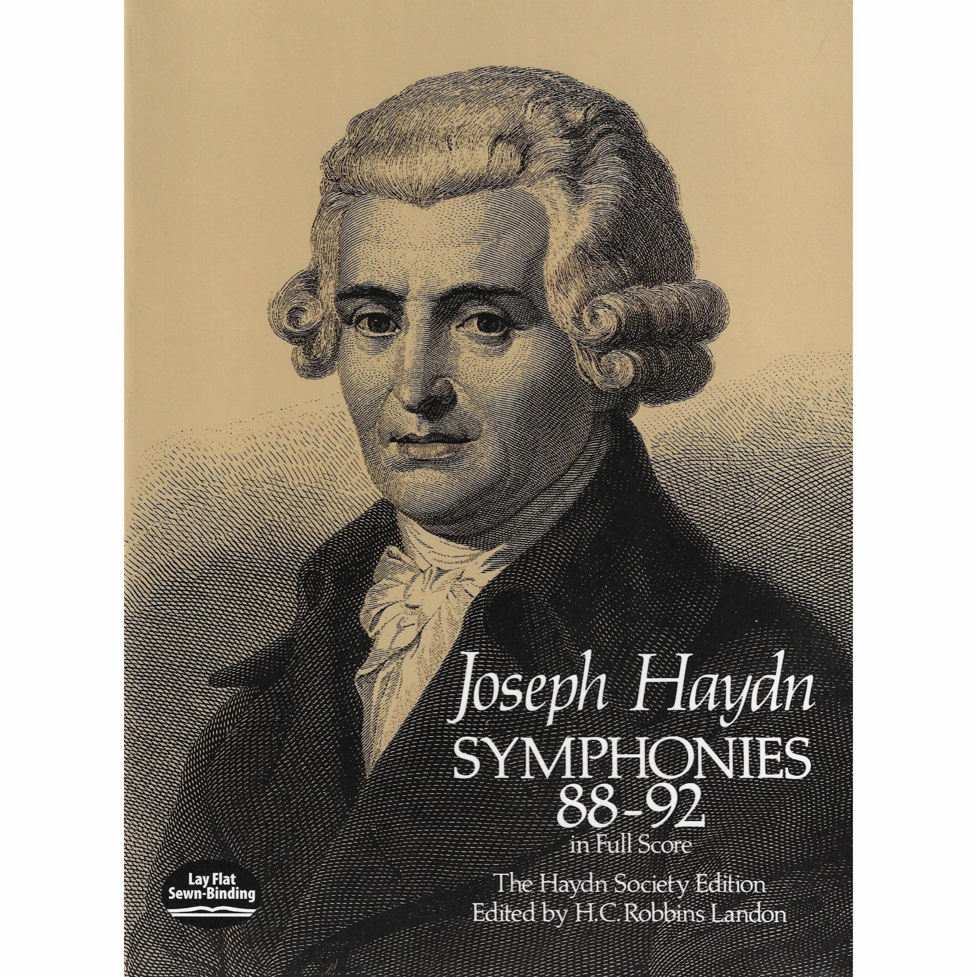 Haydn -- Symphonies 88-92 in Full Score