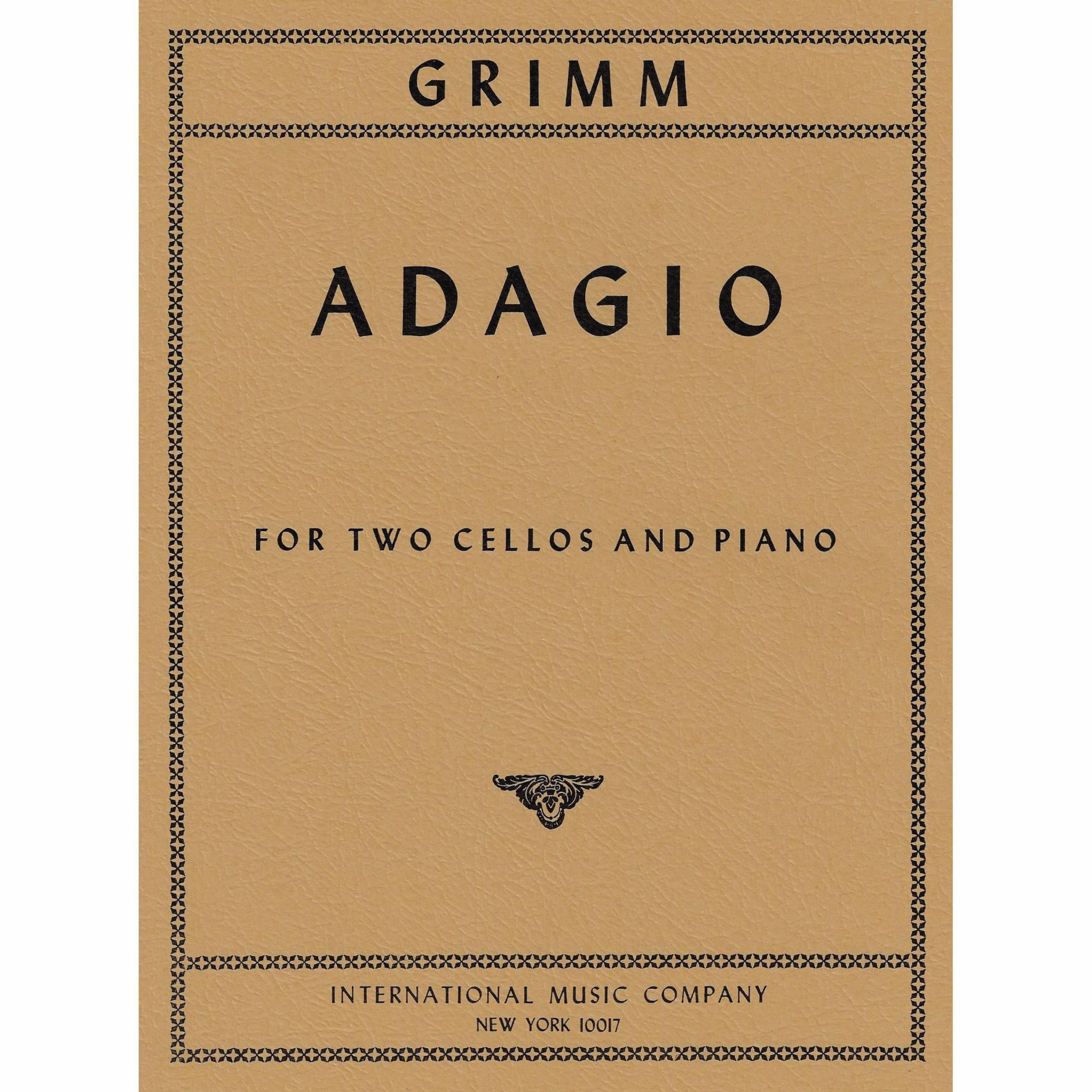 Grimm -- Adagio for Two Cellos and Piano