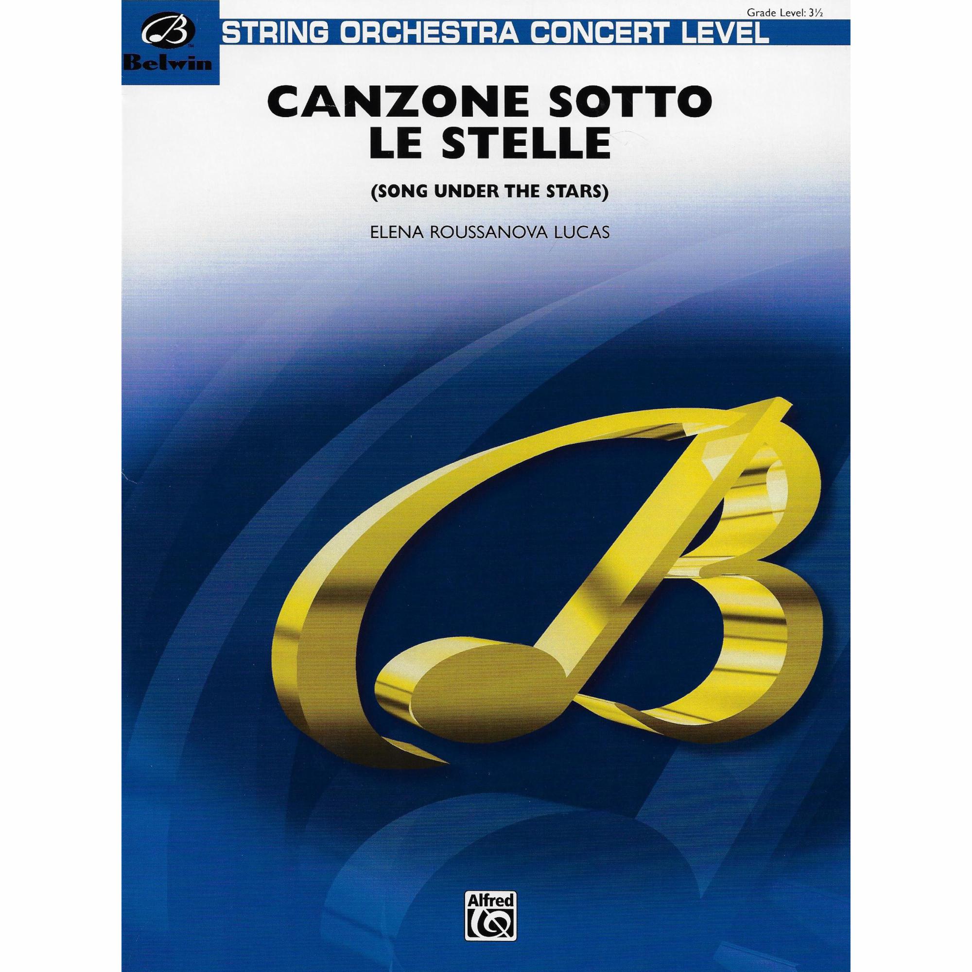 Canzone Sotto Le Stelle for String Orchestra