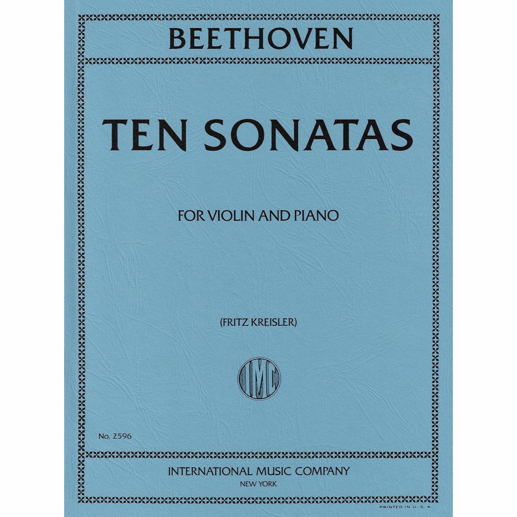 Beethoven -- Ten Sonatas for Violin and Piano